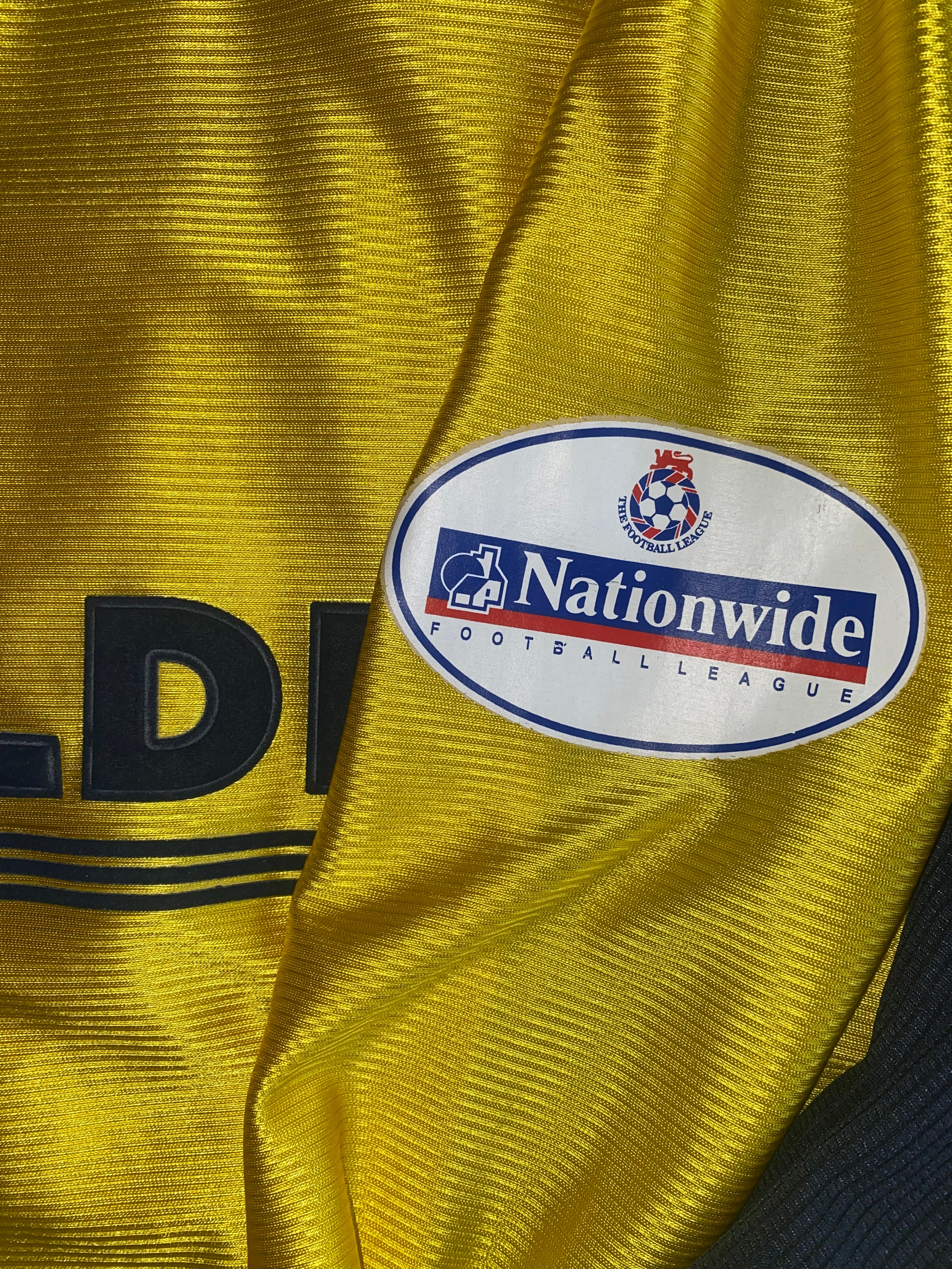 2001/02 OXFORD UNITED MATCH WORN HOME SHIRT (SAVAGE #4)