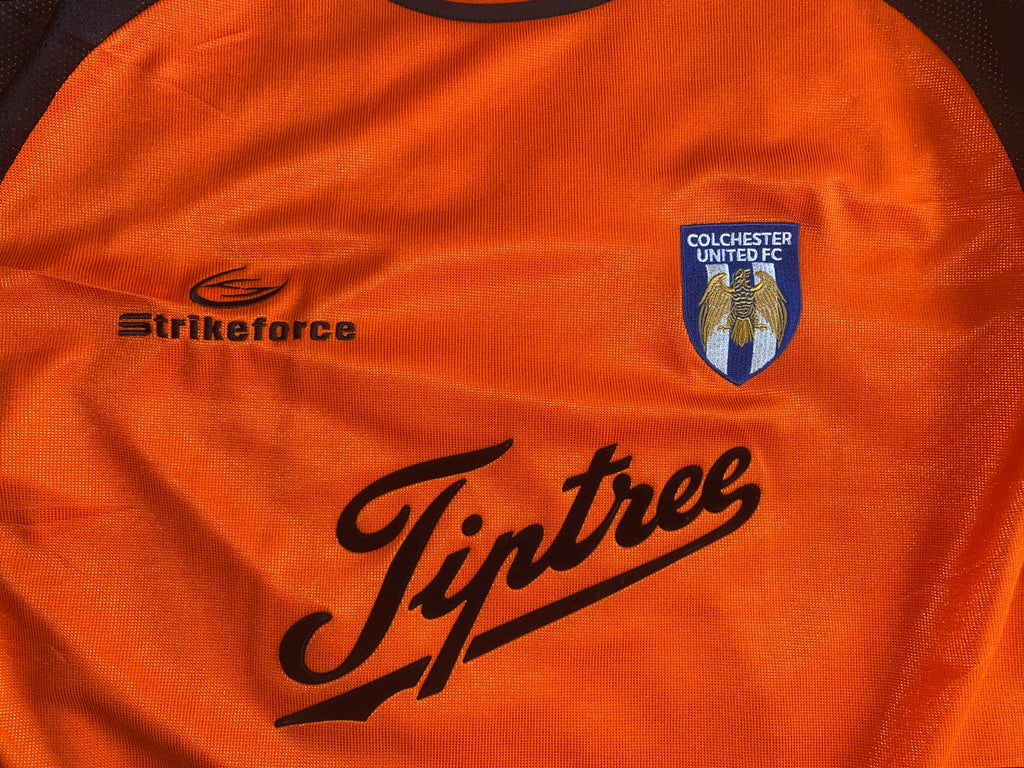 2003/04 COLCHESTER UNITED MATCH ISSUE HOME SHIRT (COOTE #15)