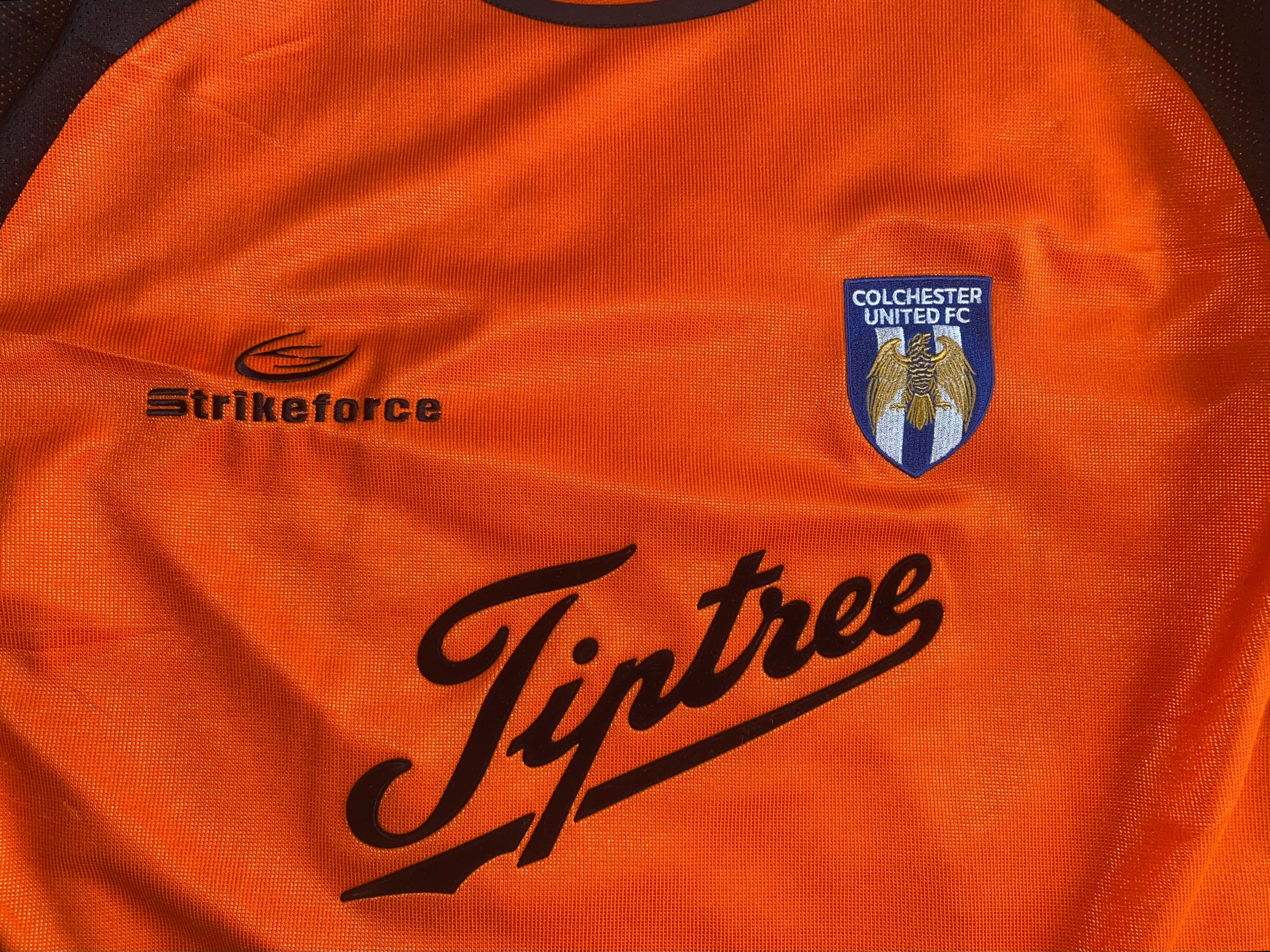 2003/04 COLCHESTER UNITED MATCH ISSUE HOME SHIRT (COOTE #15)