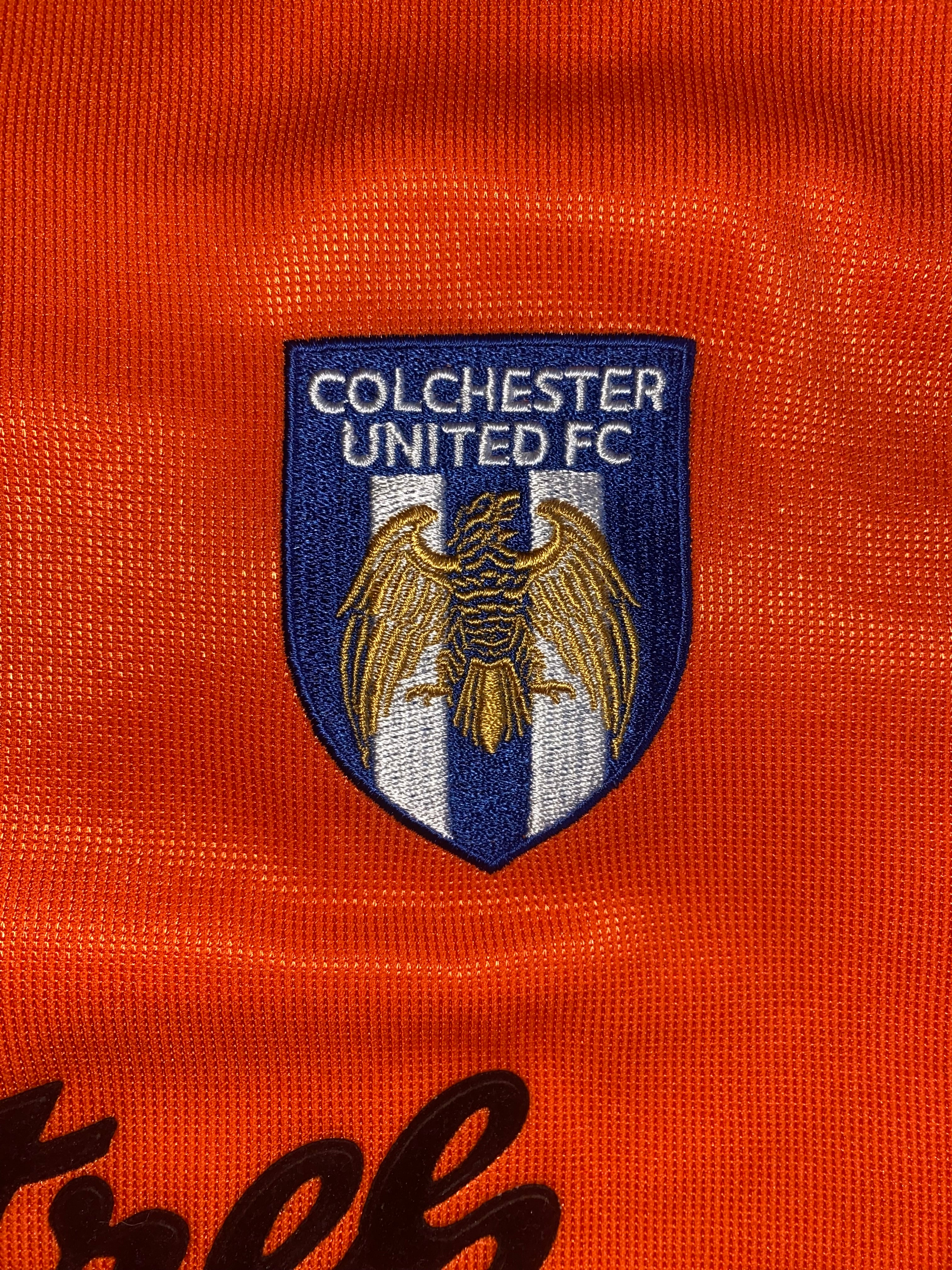 2003/04 COLCHESTER UNITED MATCH ISSUE HOME SHIRT (COOTE #15)