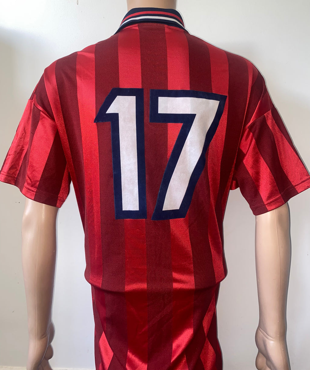 1997 ENGLAND MATCH ISSUE AWAY SHIRT #17