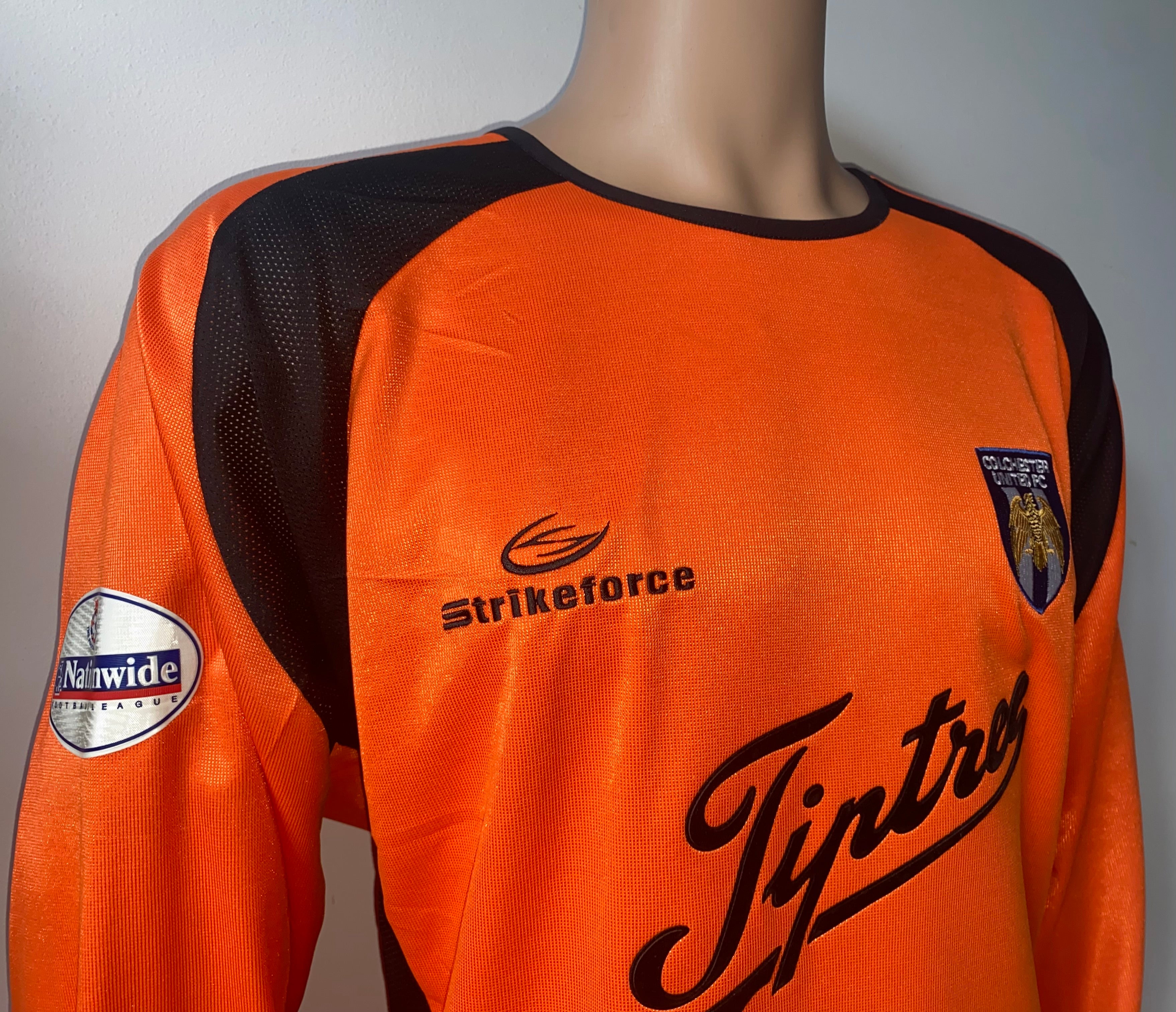 2003/04 COLCHESTER UNITED MATCH ISSUE HOME SHIRT (COOTE #15)