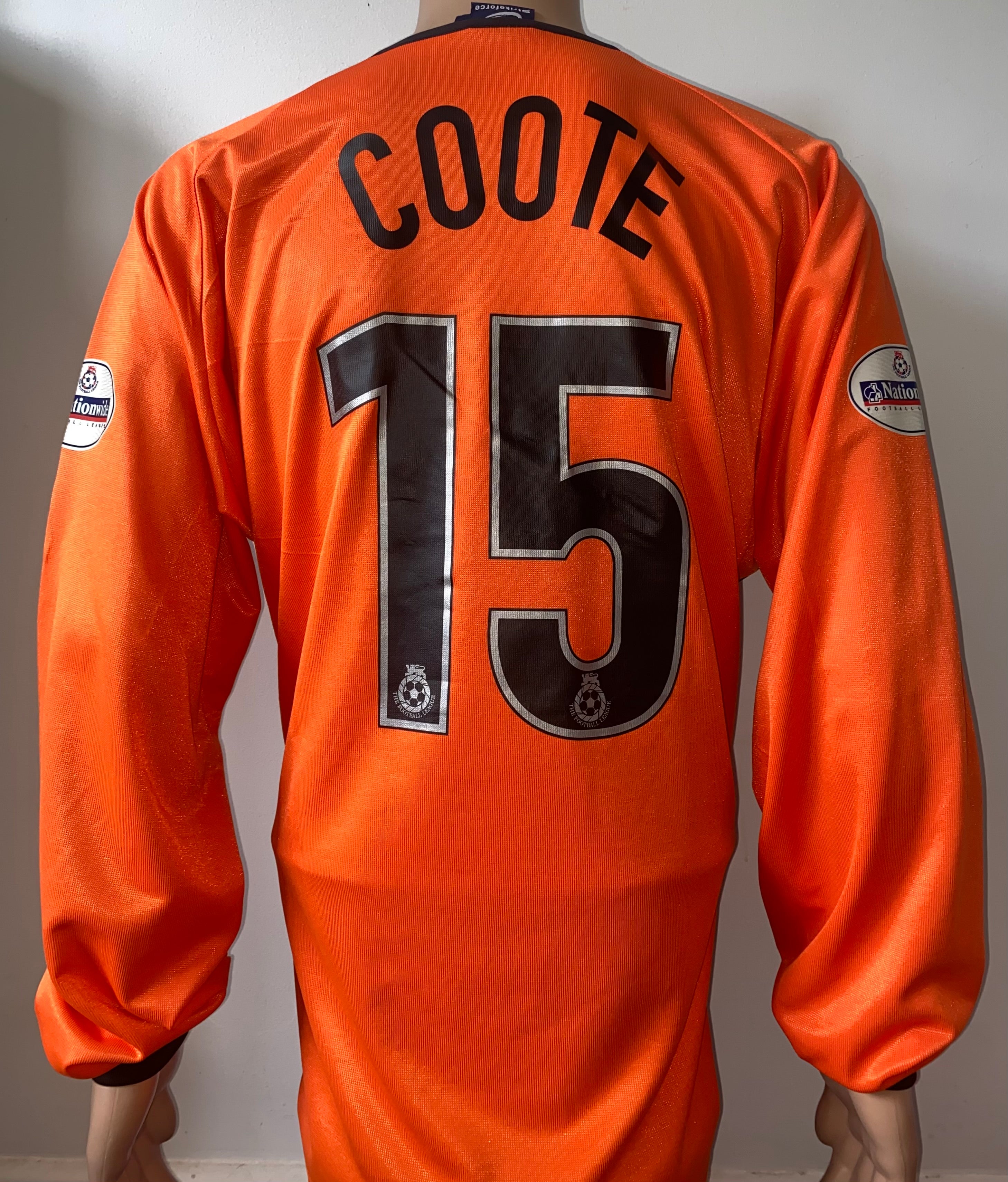 2003/04 COLCHESTER UNITED MATCH ISSUE HOME SHIRT (COOTE #15)