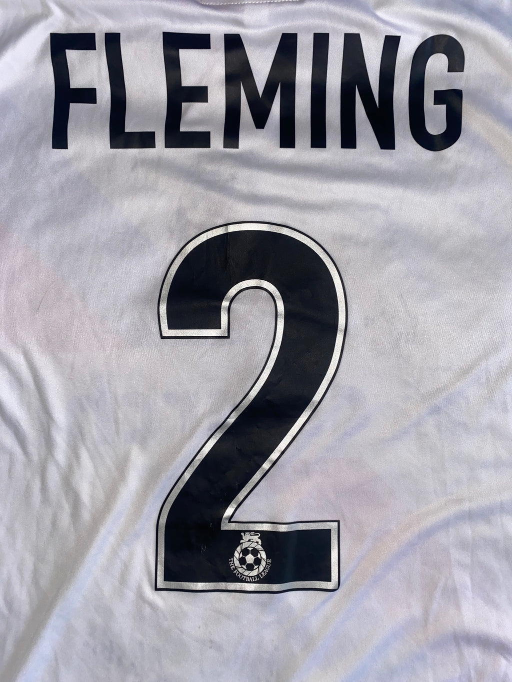 2002/03 CRYSTAL PALACE LE COQ SPORTIF MATCH WORN AWAY SHIRT (FLEMING #2)