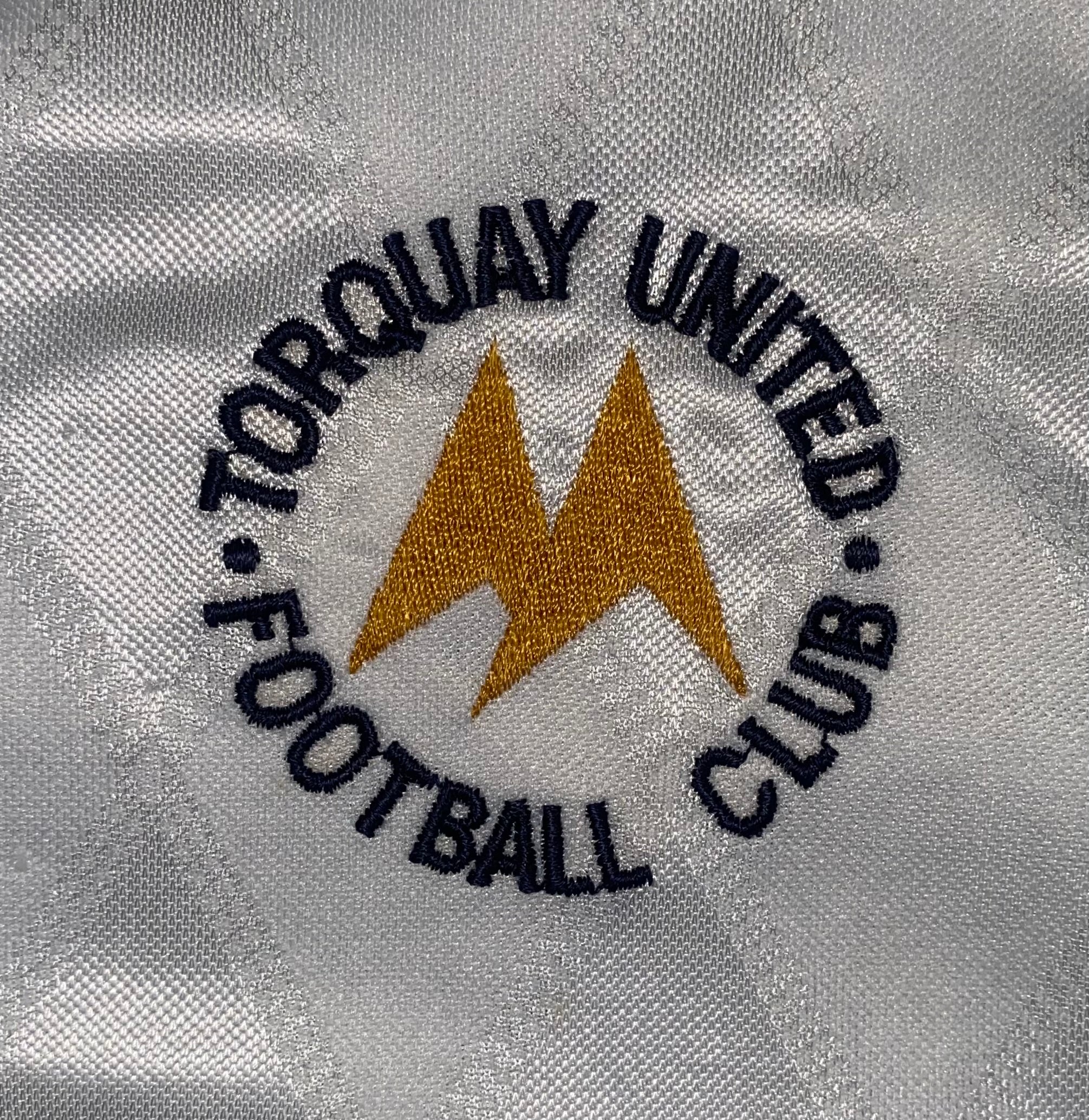 1998/99 TORQUAY UNITED MATCH WORN AWAY SHIRT #9