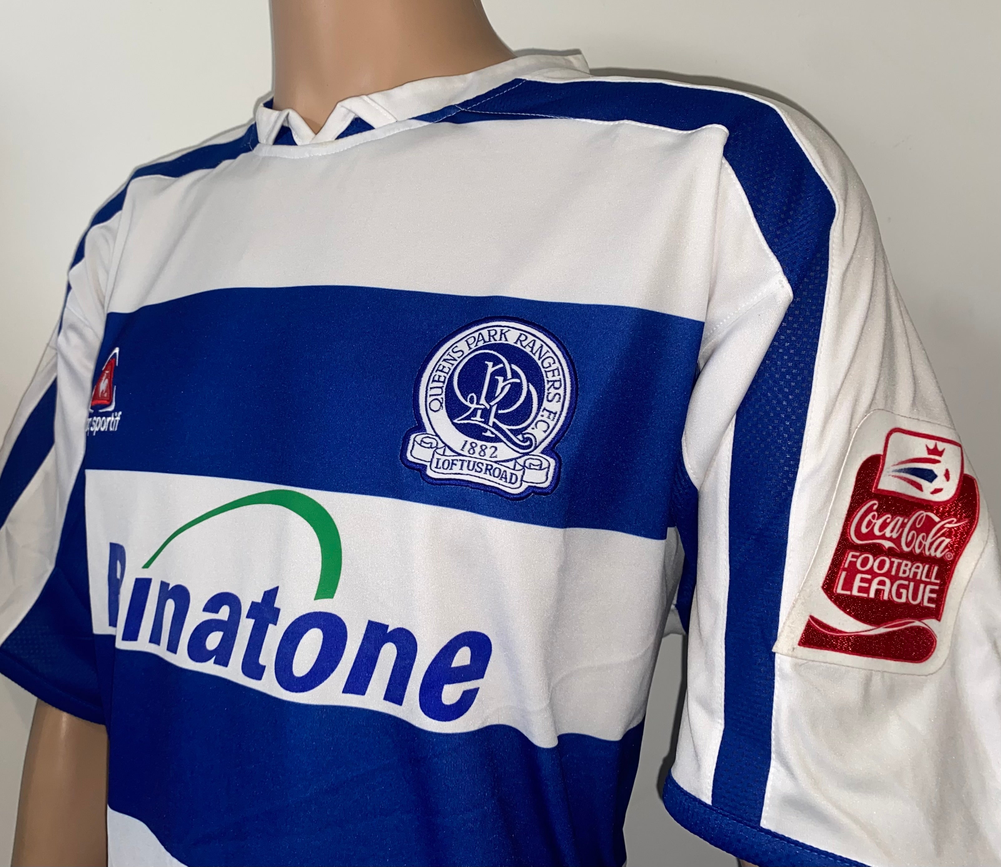 2005/06 QUEENS PARK RANGERS MATCH WORN HOME SHIRT (MILLER #21)