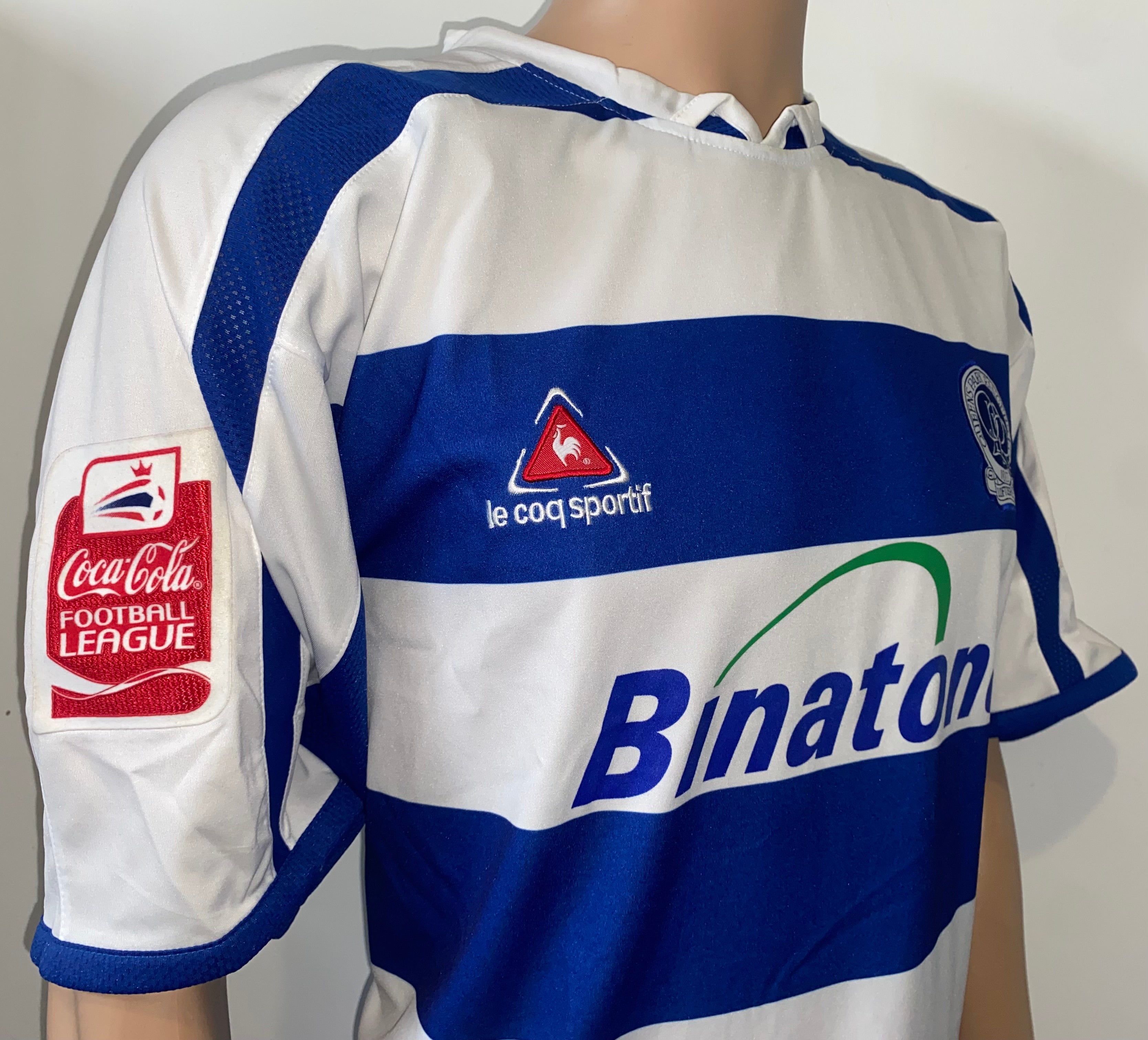 2005/06 QUEENS PARK RANGERS MATCH WORN HOME SHIRT (MILLER #21)