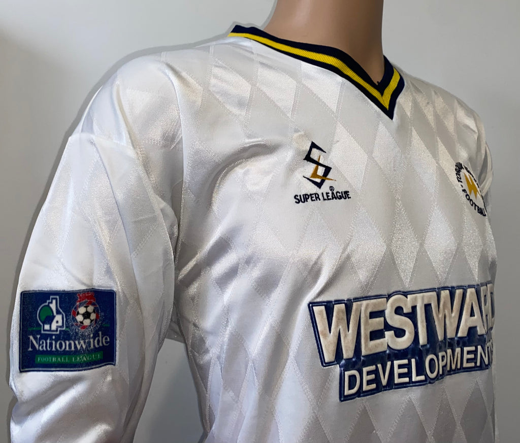 1998/99 TORQUAY UNITED MATCH WORN AWAY SHIRT #9