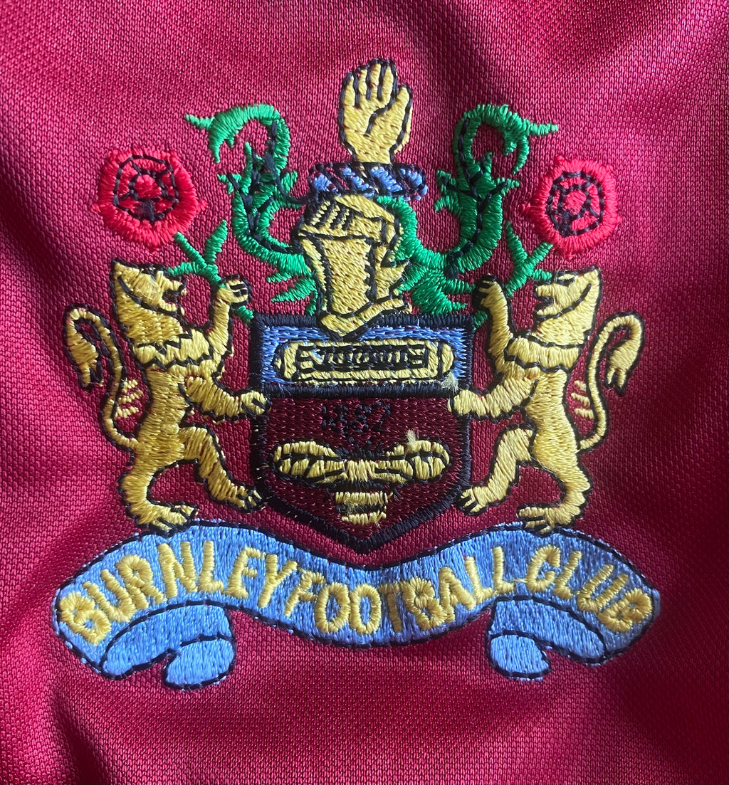 2003/04 BURNLEY MATCH WORN HOME SHIRT (DAVID MAY #5)