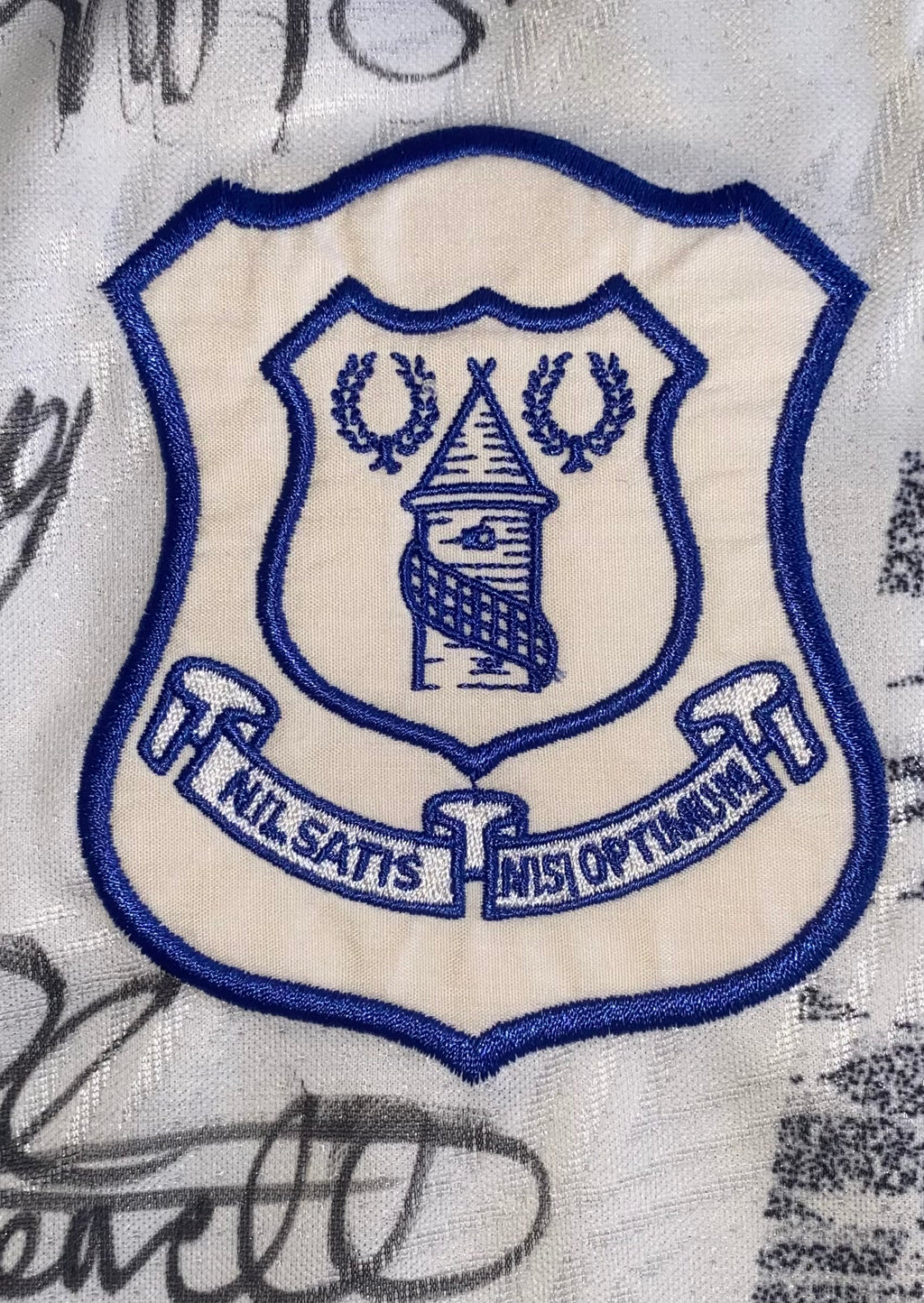 1995/96 EVERTON MATCH WORN AWAY SHIRT (O’CONNOR #24)