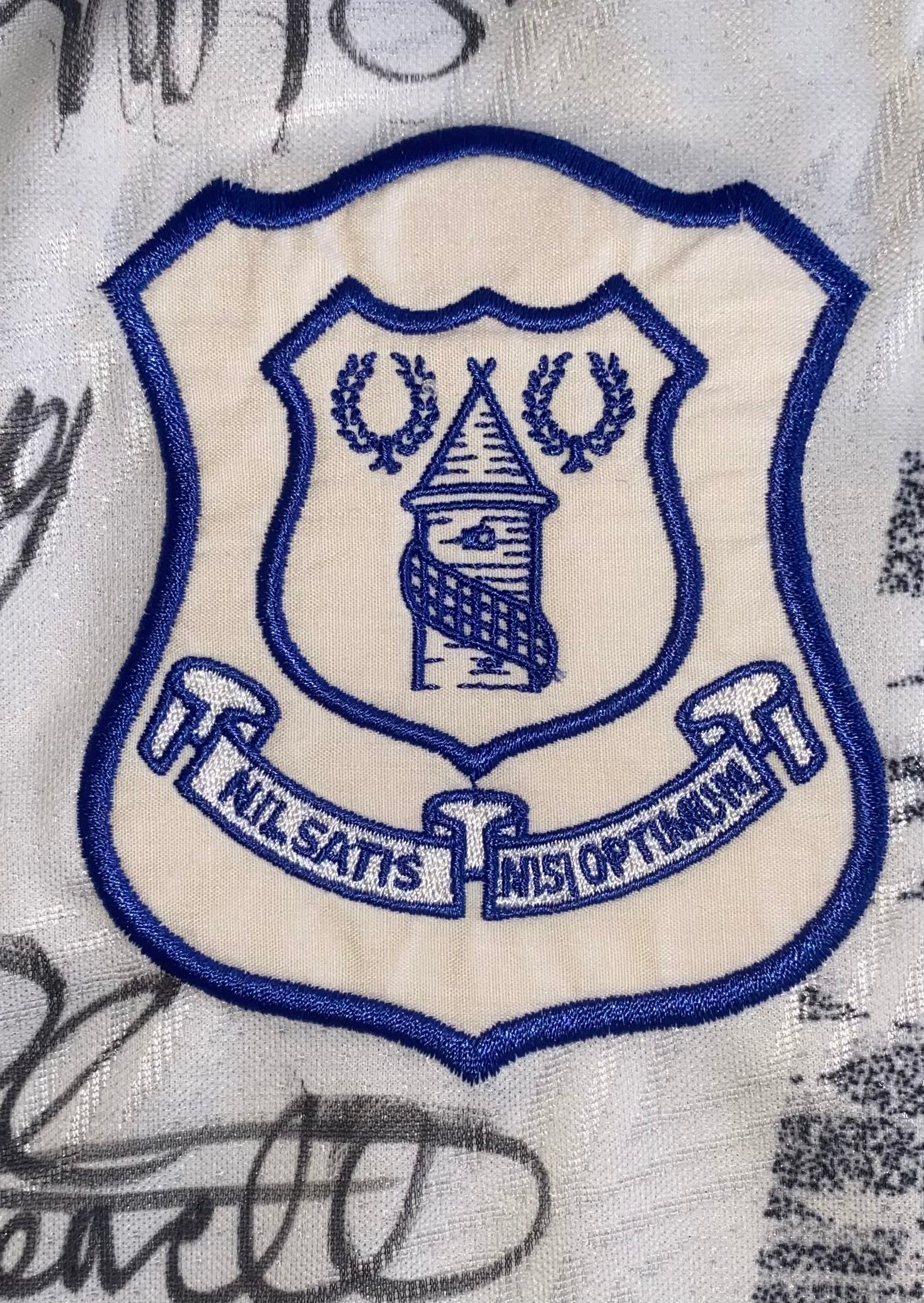 1995/96 EVERTON MATCH WORN AWAY SHIRT (O’CONNOR #24)