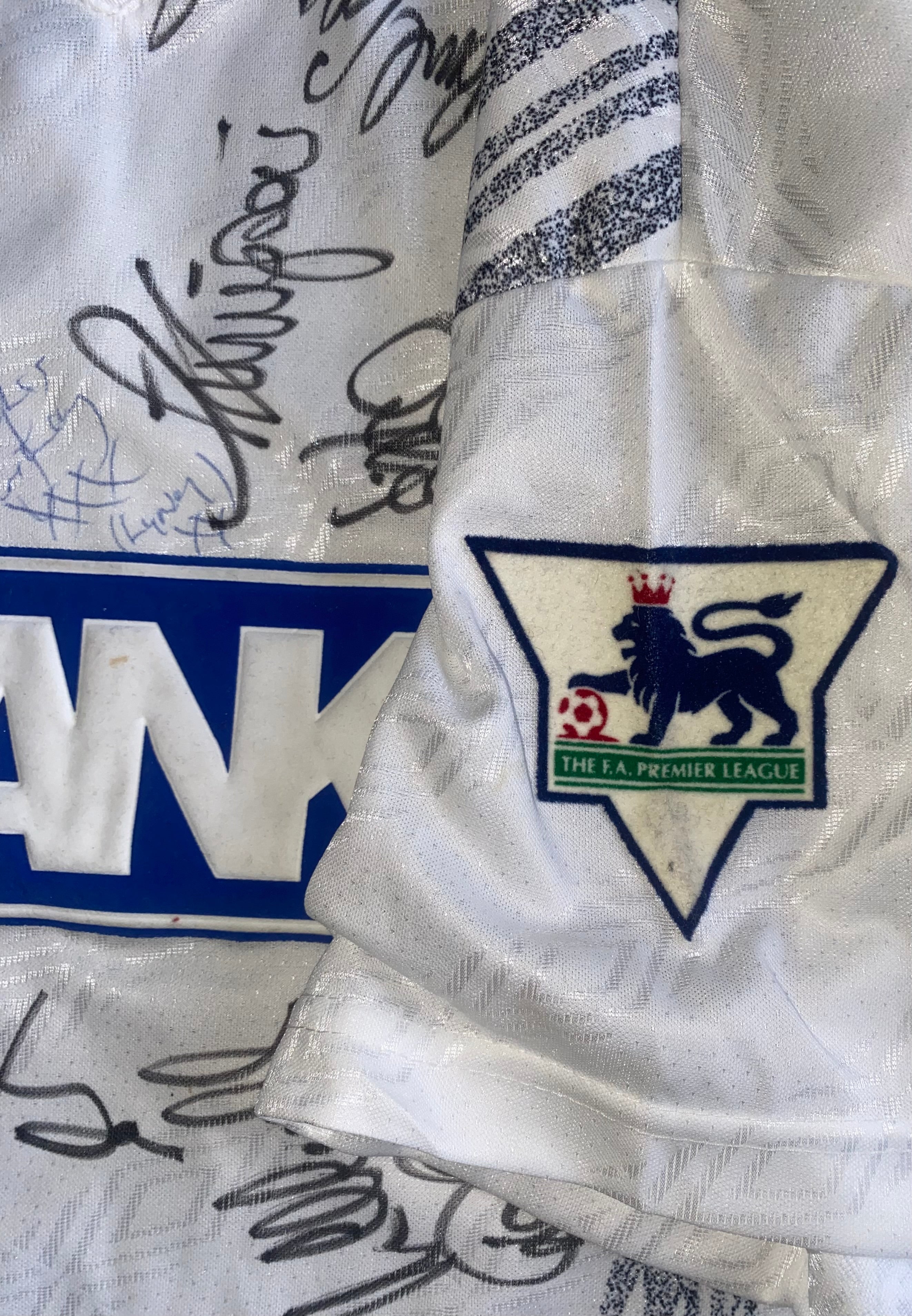 1995/96 EVERTON MATCH WORN AWAY SHIRT (O’CONNOR #24)