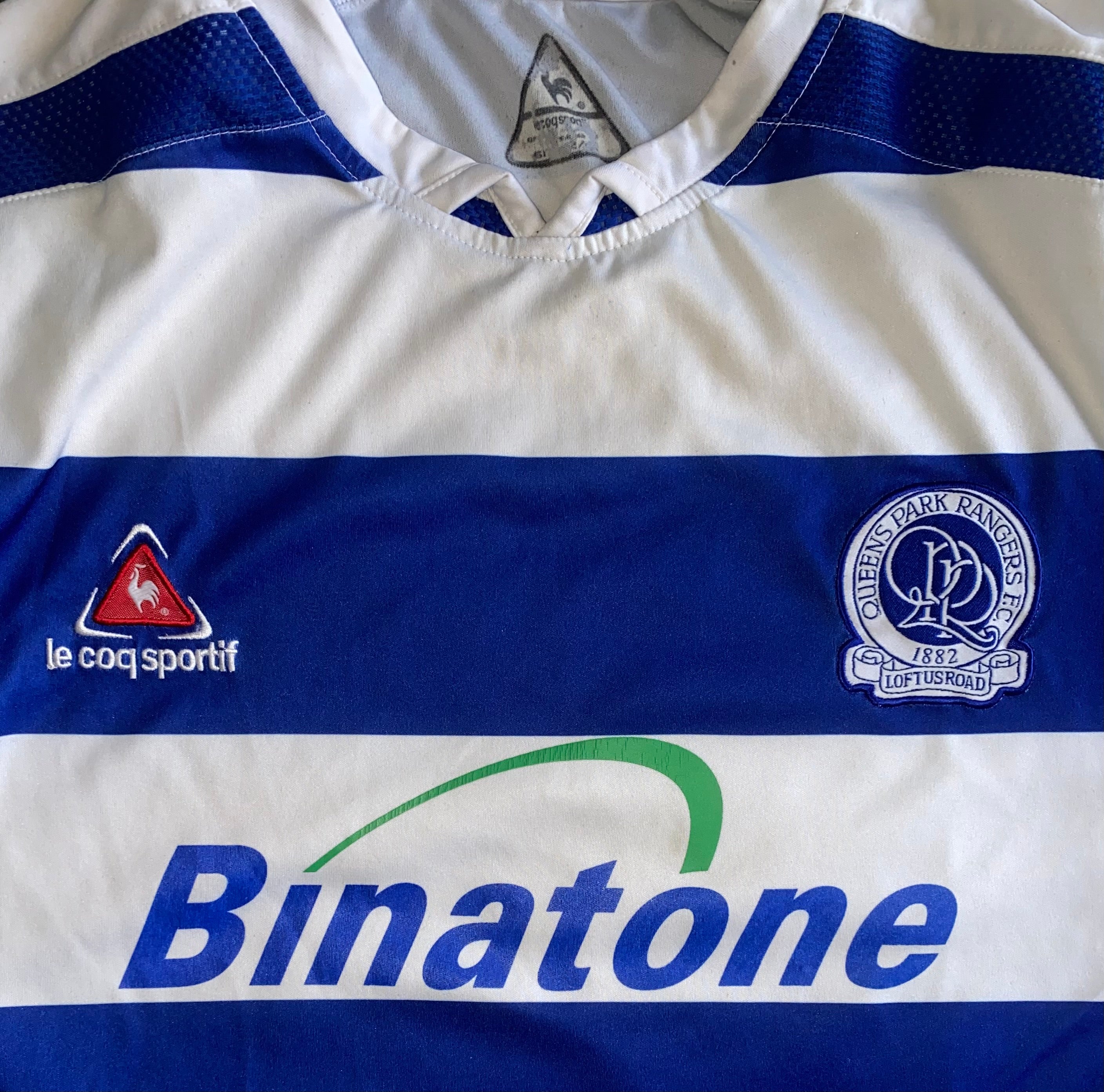 2005/06 QUEENS PARK RANGERS MATCH WORN HOME SHIRT (DYER #33)