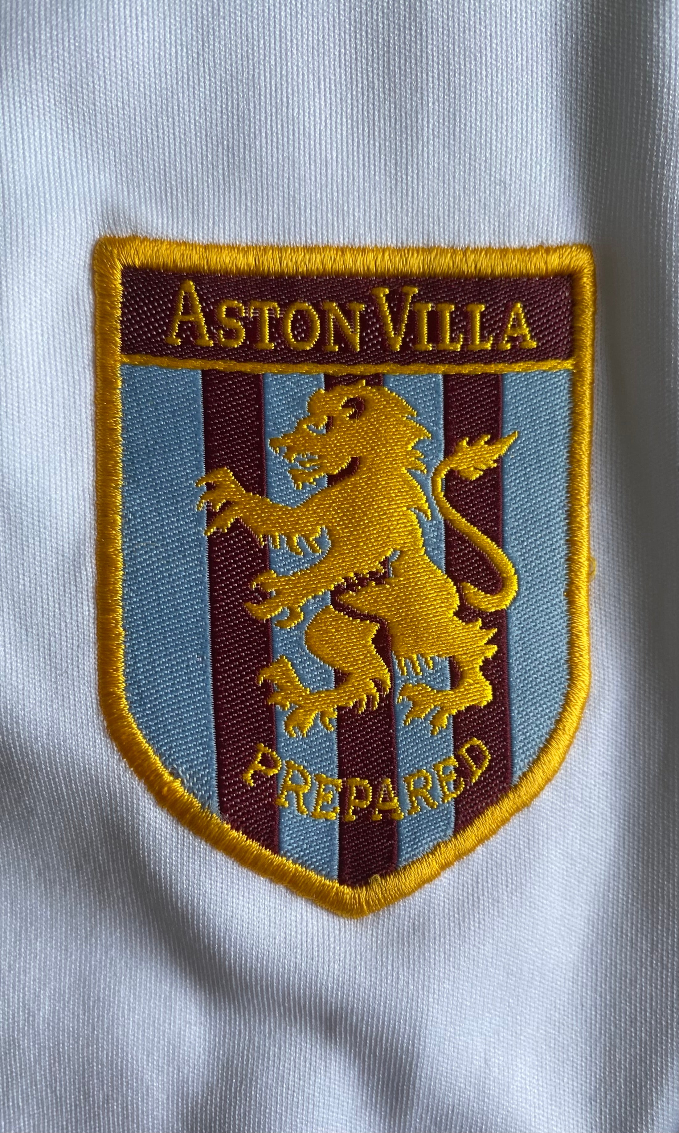 2004/05 ASTON VILLA MATCH WORN AWAY SHIRT (COLE #18)