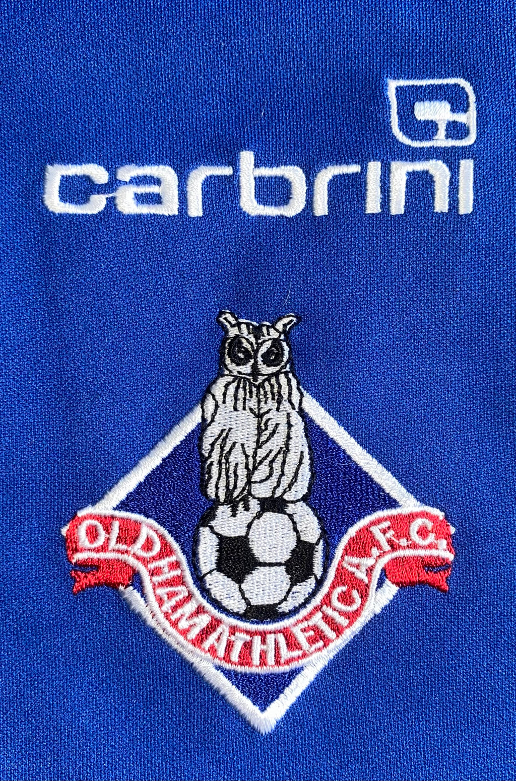 2008/09 OLDHAM ATHLETIC MATCH WORN HOME SHIRT (DAVIES #10)