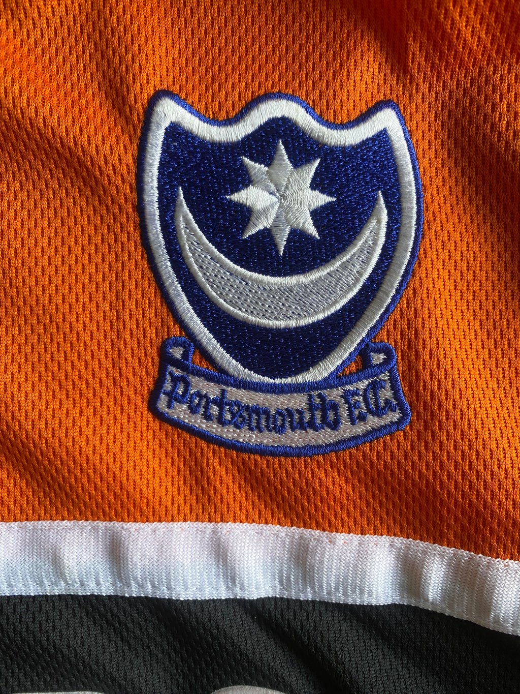 2000/01 MATCH WORN PORTSMOUTH AWAY SHIRT (NIGHTINGALE #19)