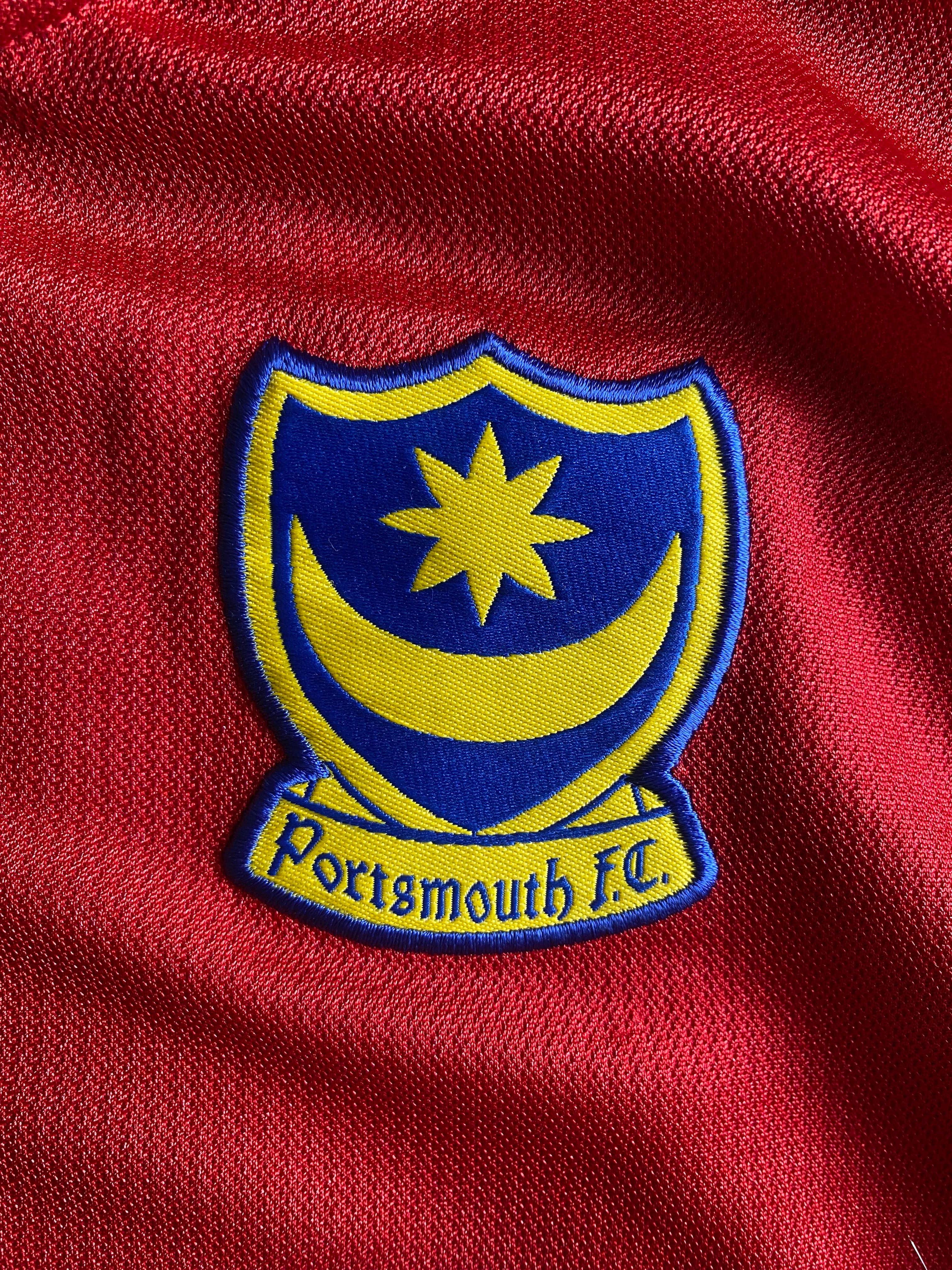 2005/06 PORTSMOUTH MATCH WORN AWAY SHIRT (VUKIC #23)