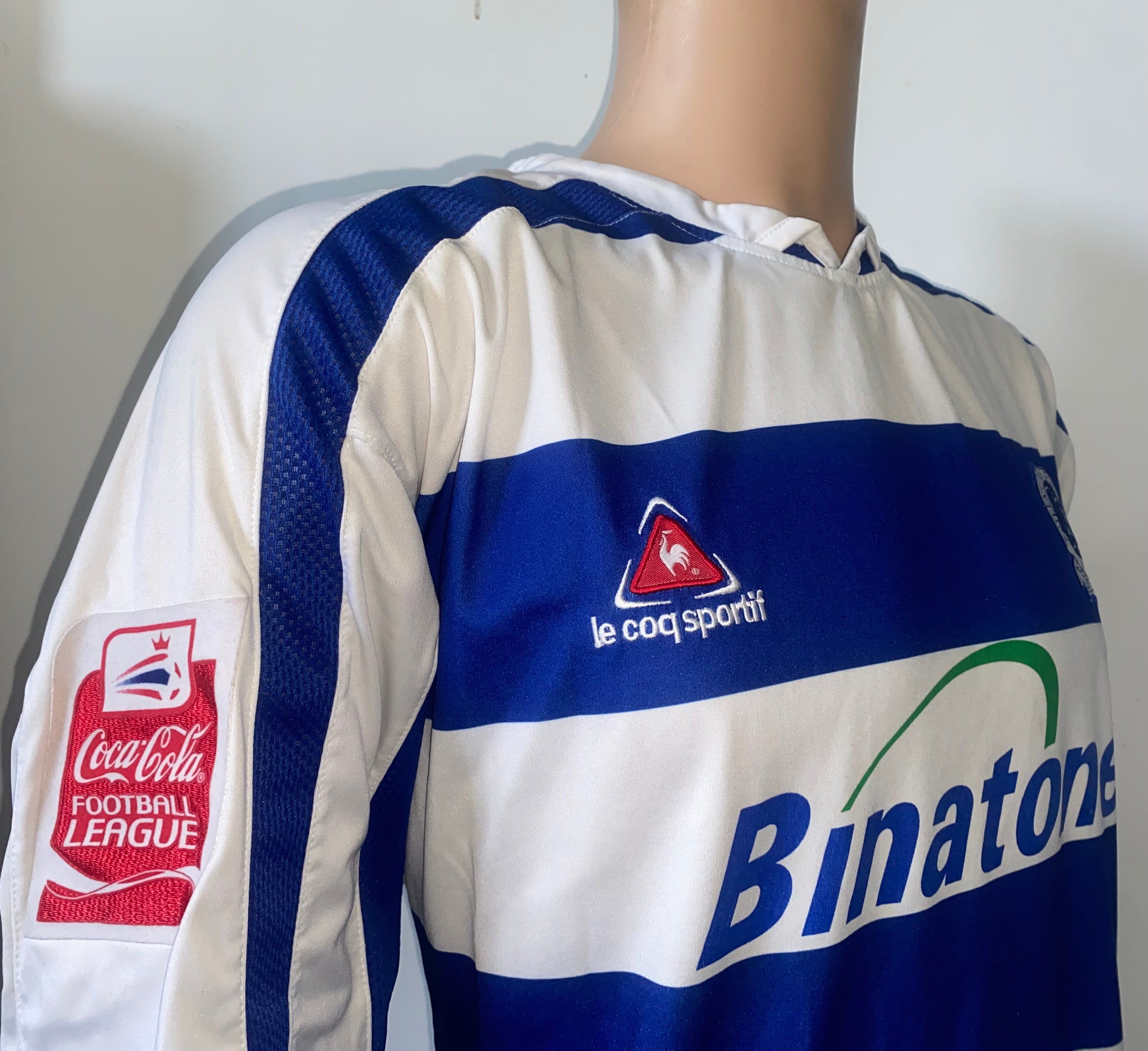 2005/06 QUEENS PARK RANGERS MATCH WORN HOME SHIRT (DYER #33)
