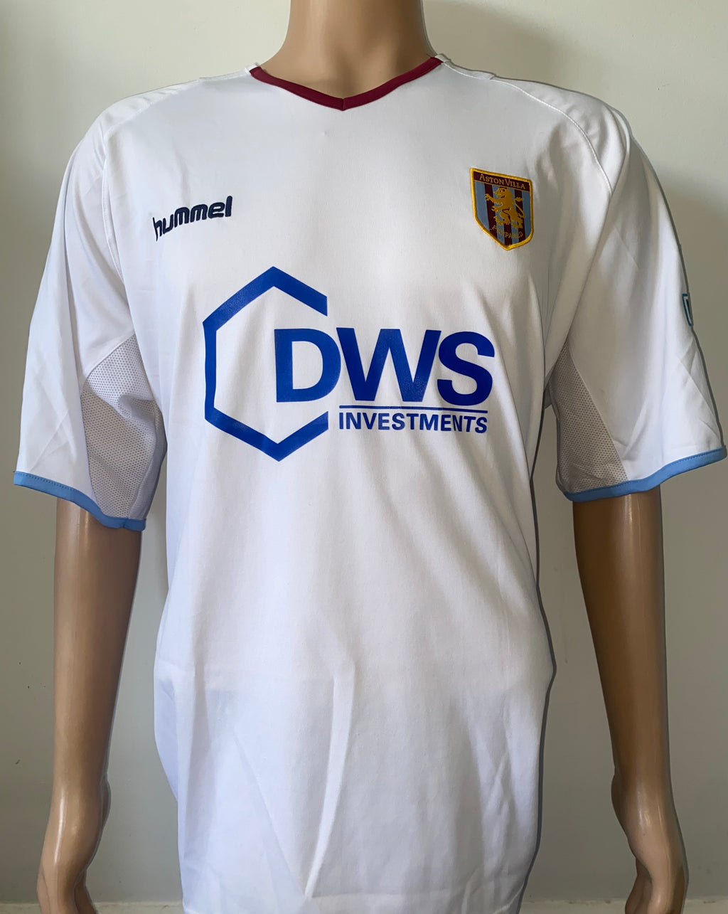 2004/05 ASTON VILLA MATCH WORN AWAY SHIRT (COLE #18)