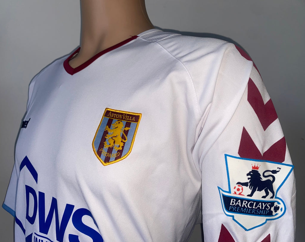 2004/05 ASTON VILLA MATCH WORN AWAY SHIRT (COLE #18)
