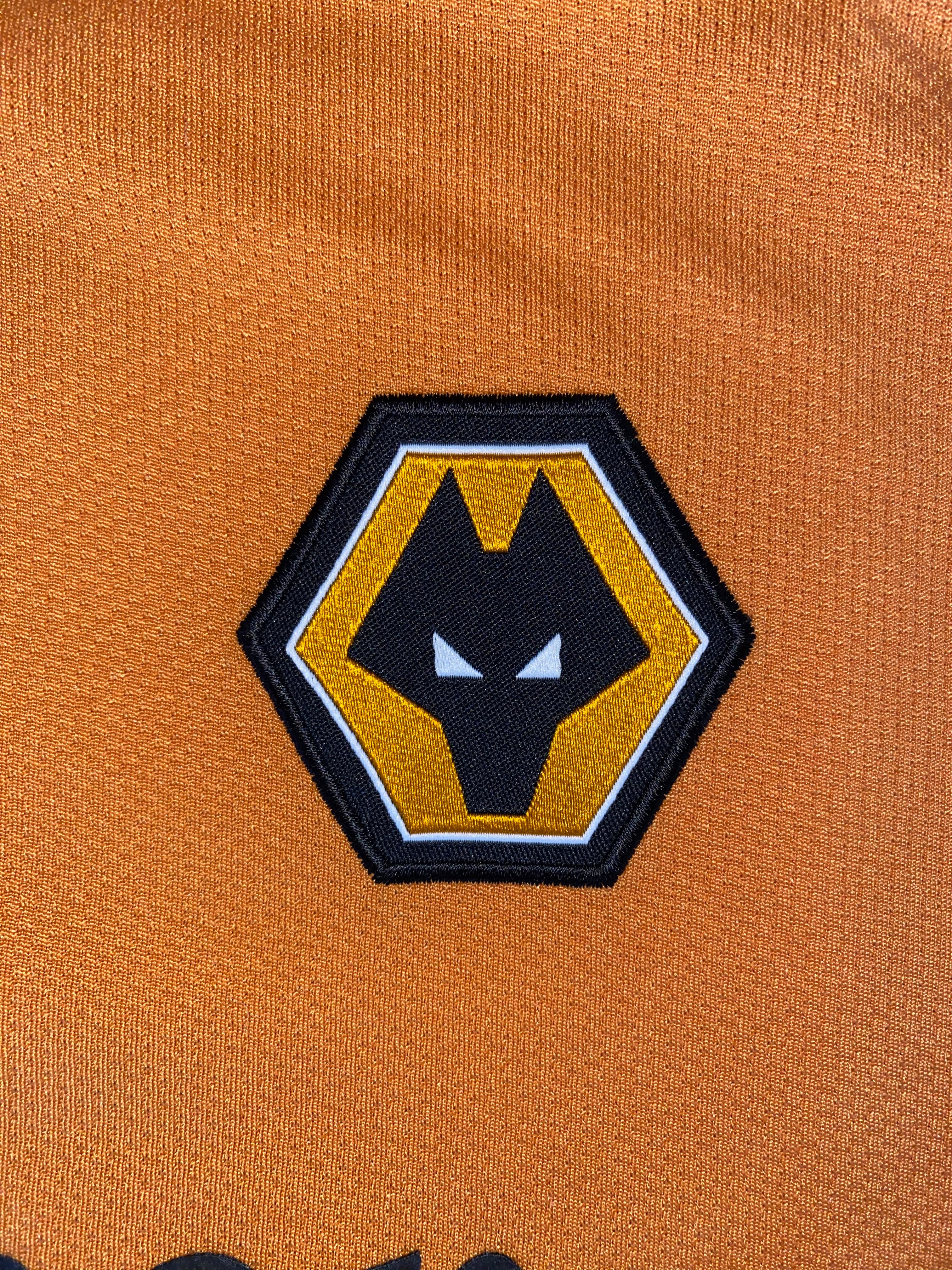 2008/09 WOLVERHAMPTON WANDERERS MATCH ISSUE HOME SHIRT (MALONE #42)