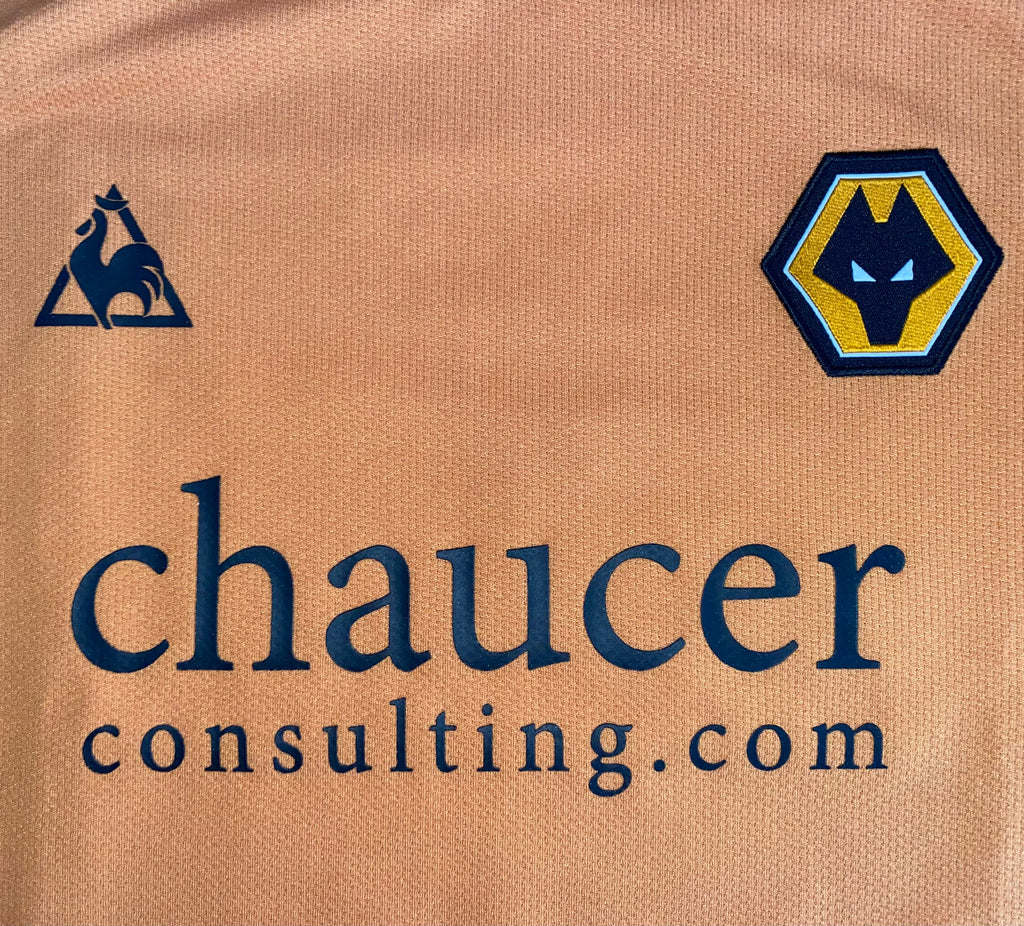 2008/09 WOLVERHAMPTON WANDERERS MATCH ISSUE HOME SHIRT (MALONE #42)