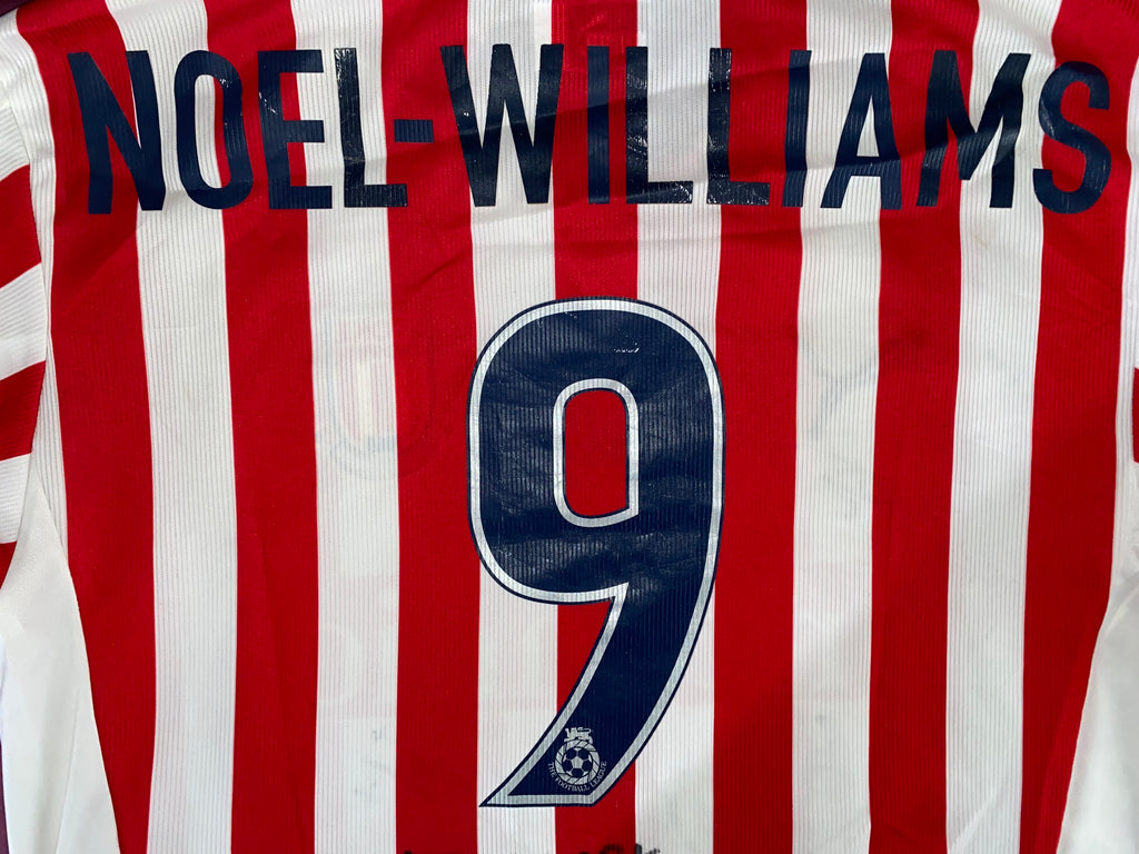 2004/05 STOKE CITY HOME MATCH WORN SHIRT (NOEL-WILLIAMS #9)