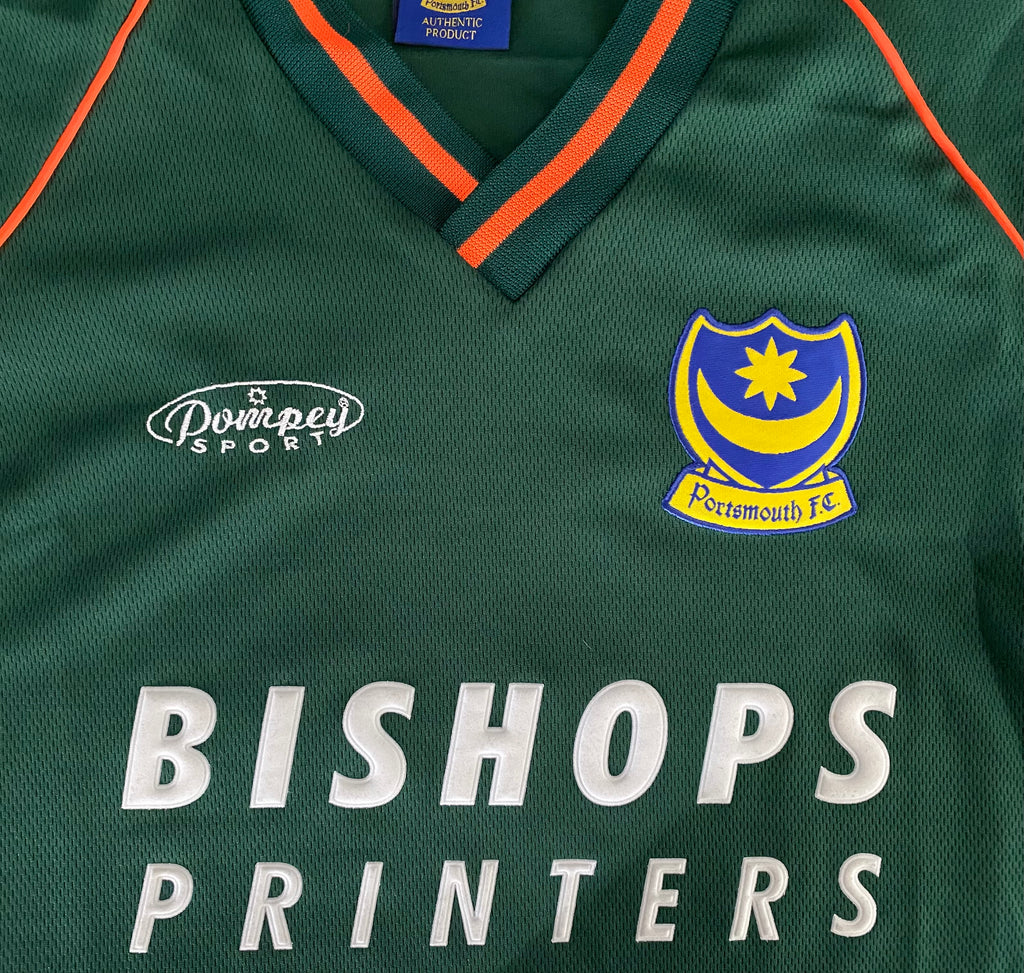 2001/02 PORTSMOUTH MATCH WORN GOALKEEPERS SHIRT KAWAGUCHI #37