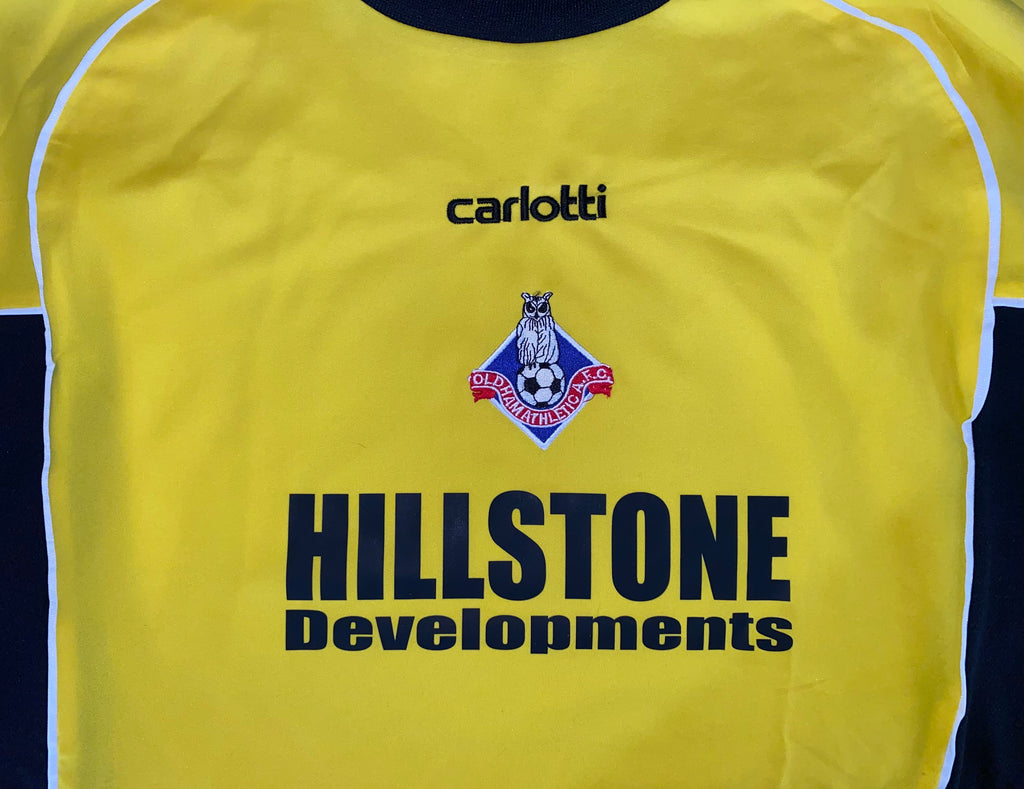 2006/07 OLDHAM ATHLETIC MATCH WORN GOALKEEPERS SHIRT (HOWARTH #13)