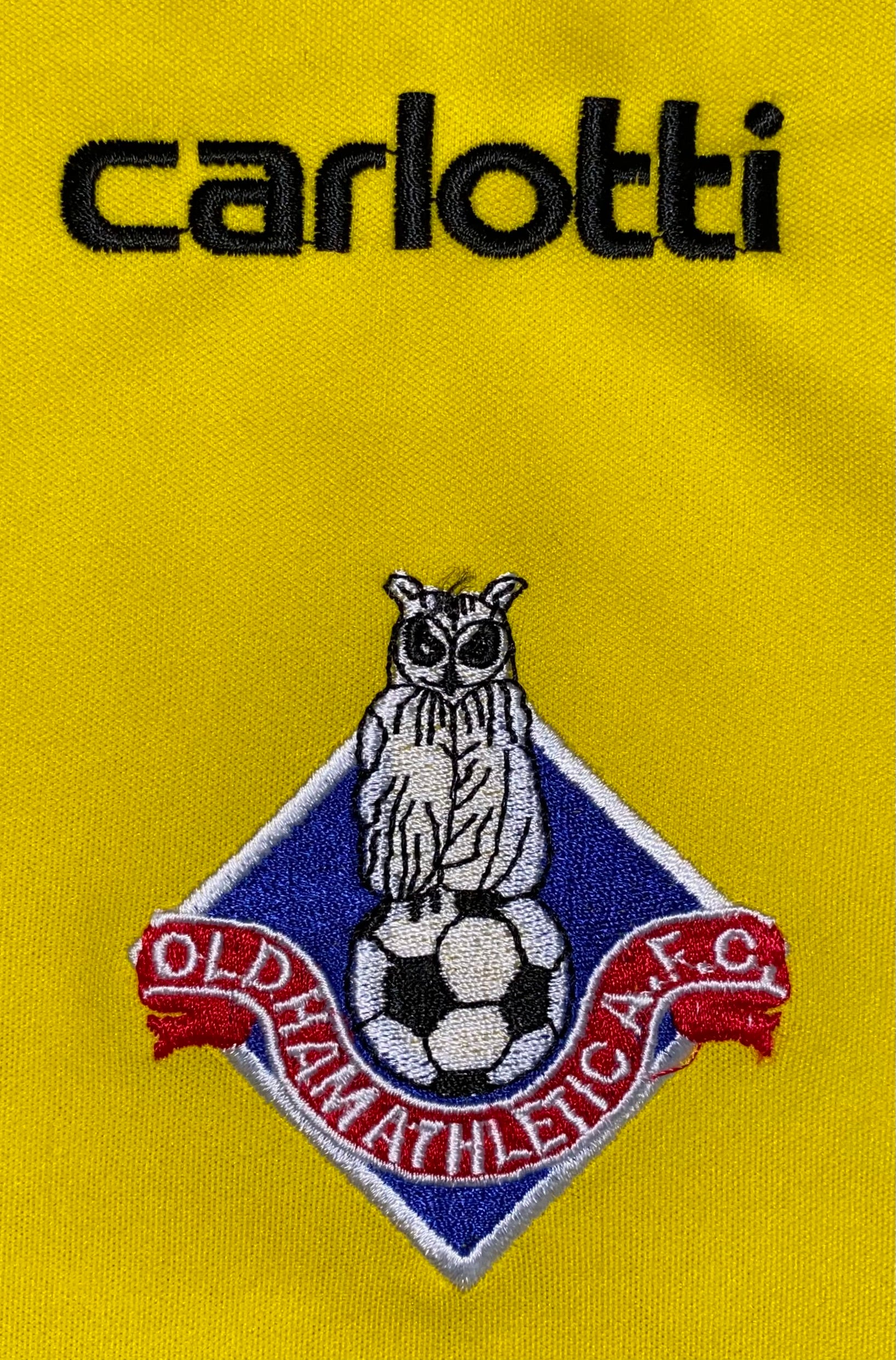 2006/07 OLDHAM ATHLETIC MATCH WORN GOALKEEPERS SHIRT (HOWARTH #13)