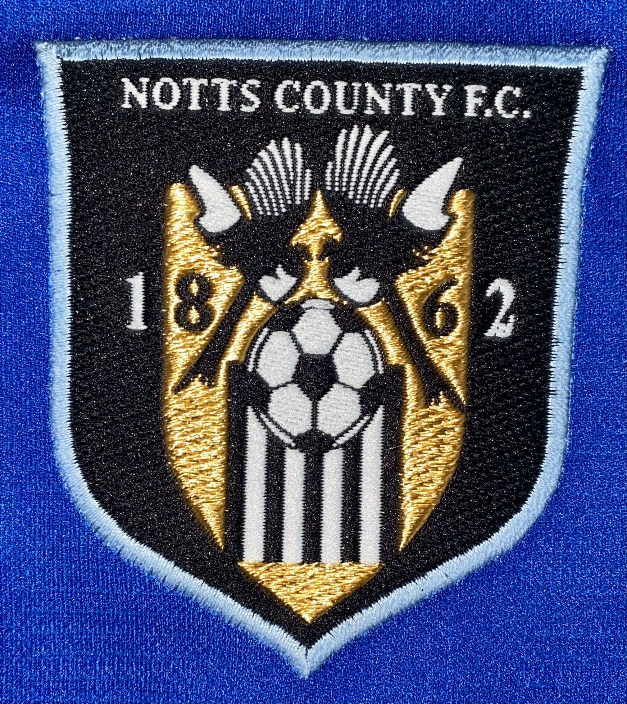 1999/2000 NOTTS COUNTY MATCH WORN 3RD SHIRT (LIBURD #13)