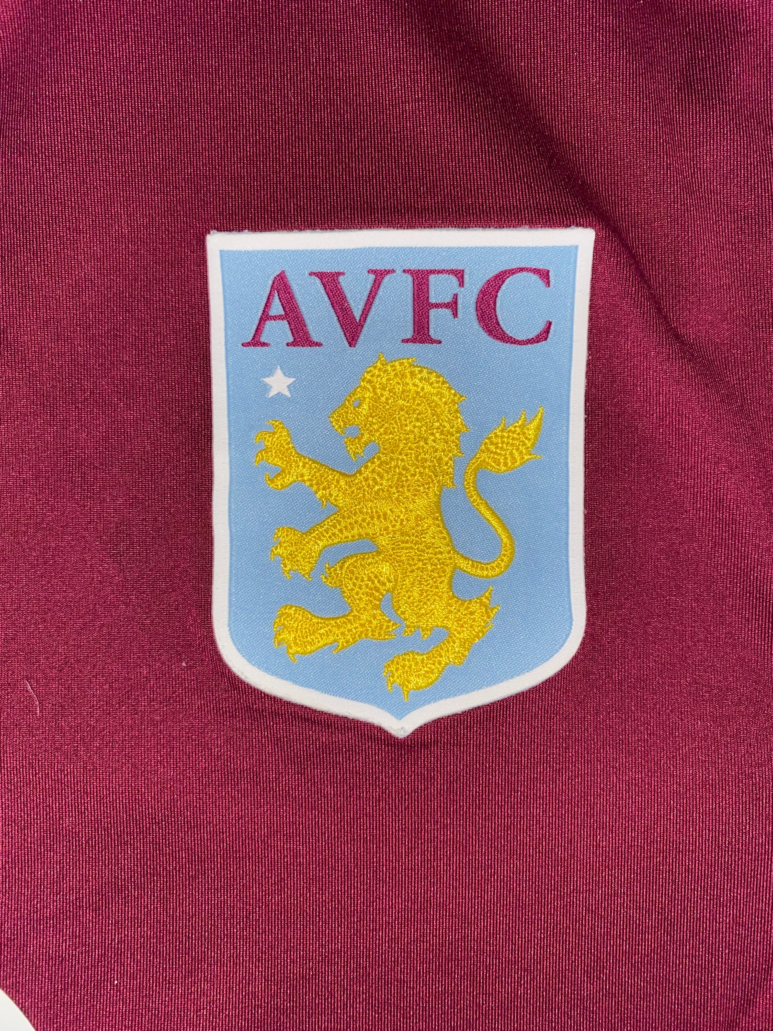 2016/17 ASTON VILLA MATCH ISSUE HOME SHIRT (GESTEDE #14)