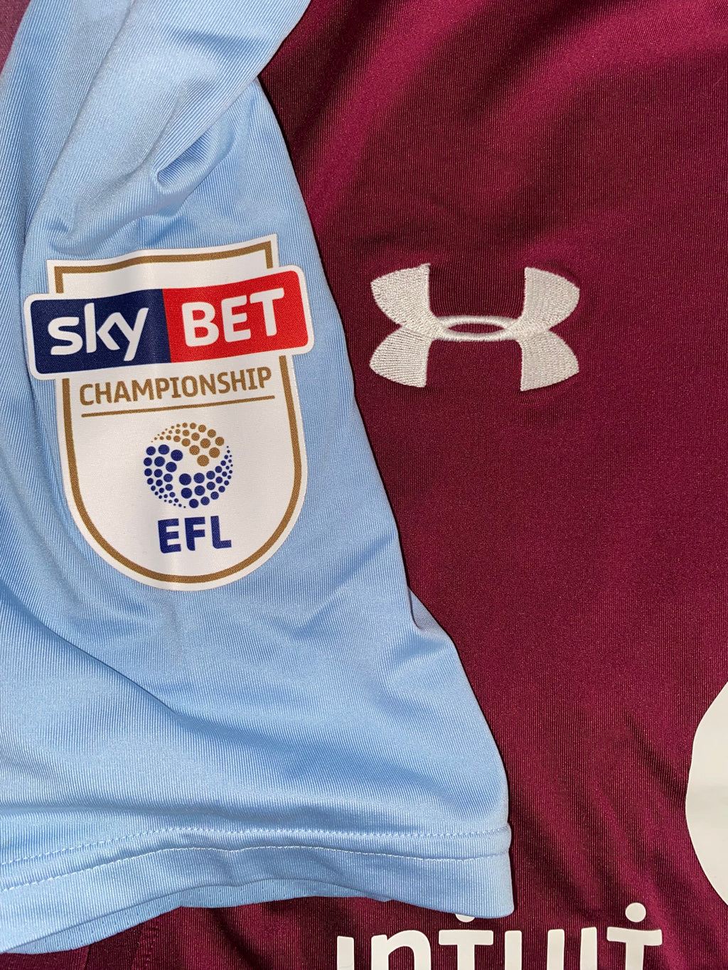 2016/17 ASTON VILLA MATCH ISSUE HOME SHIRT (GESTEDE #14)