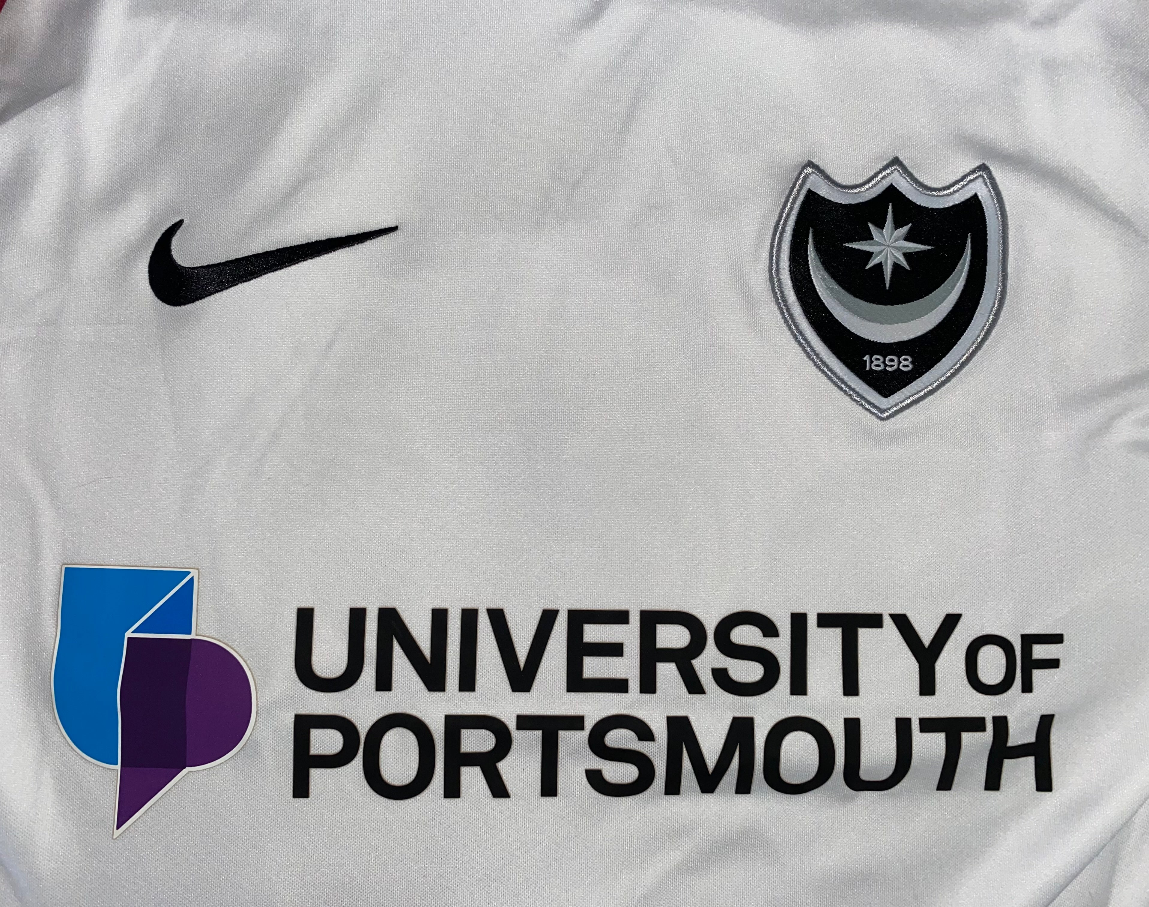 2021/22 PORTSMOUTH MATCH WORN AWAY SHIRT (HARNESS #10)