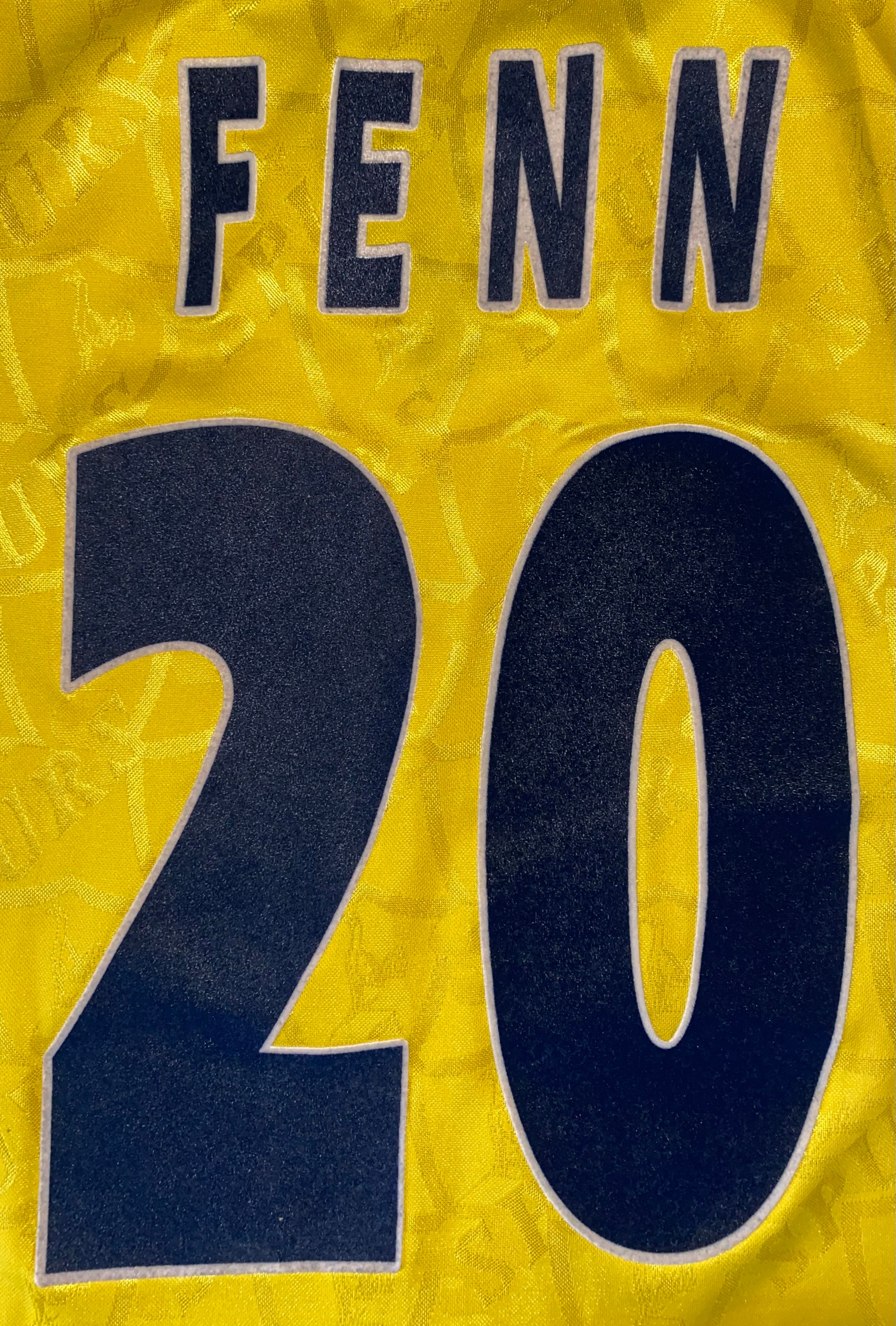 1996/97 TOTTENHAM HOTSPUR MATCH WORN AWAY SHIRT (FENN #20)