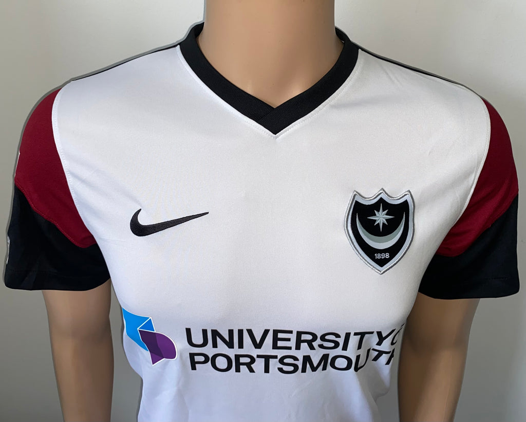 2021/22 PORTSMOUTH MATCH WORN AWAY SHIRT (HARNESS #10)