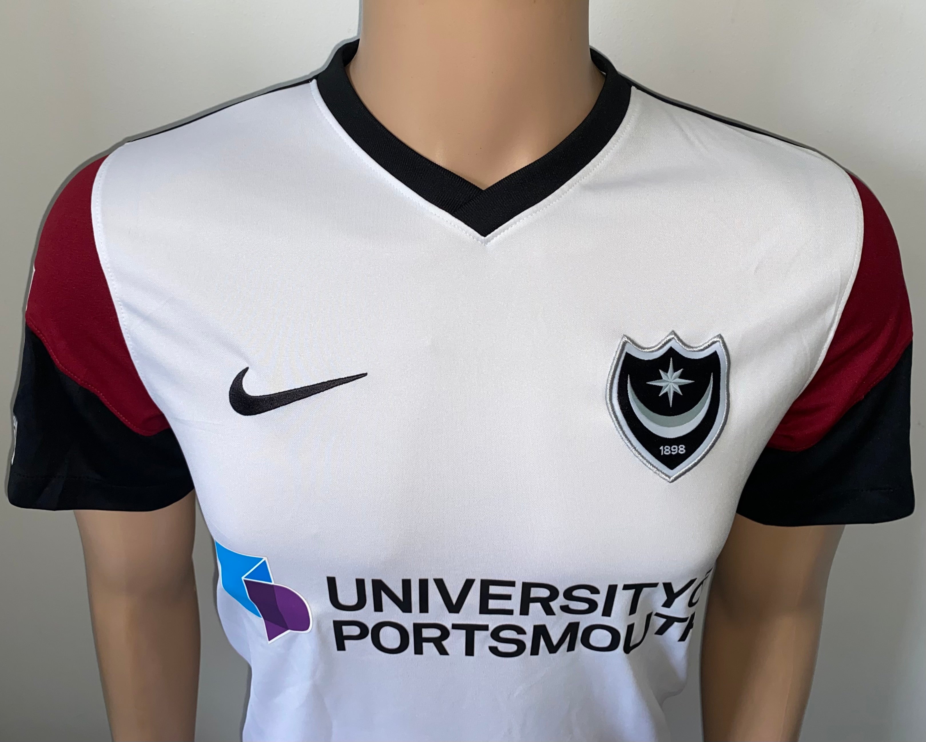 2021/22 PORTSMOUTH MATCH WORN AWAY SHIRT (HARNESS #10)