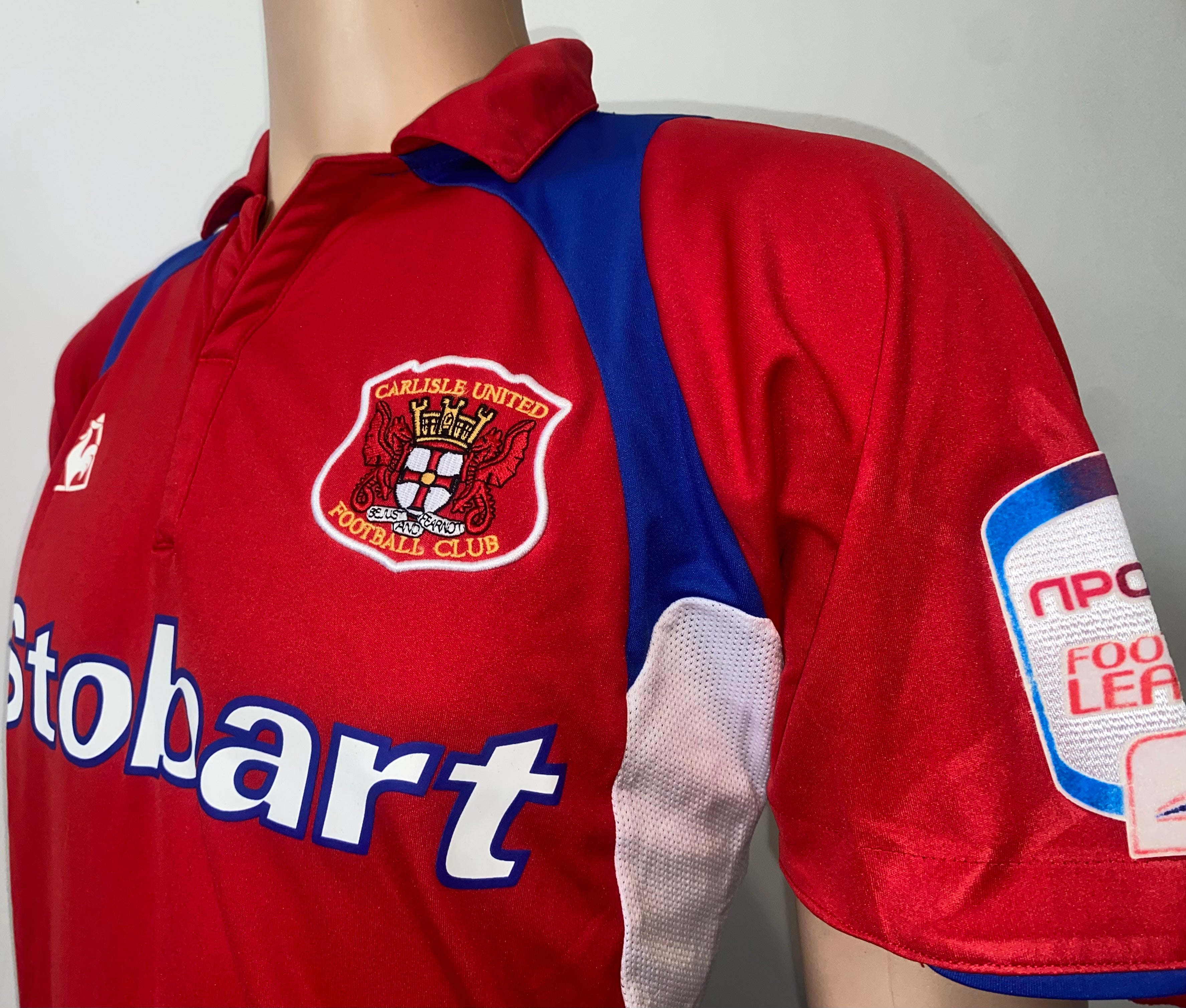 2010/11 MATCH WORN CARLISLE UNITED AWAY SHIRT (BERRETT #21)