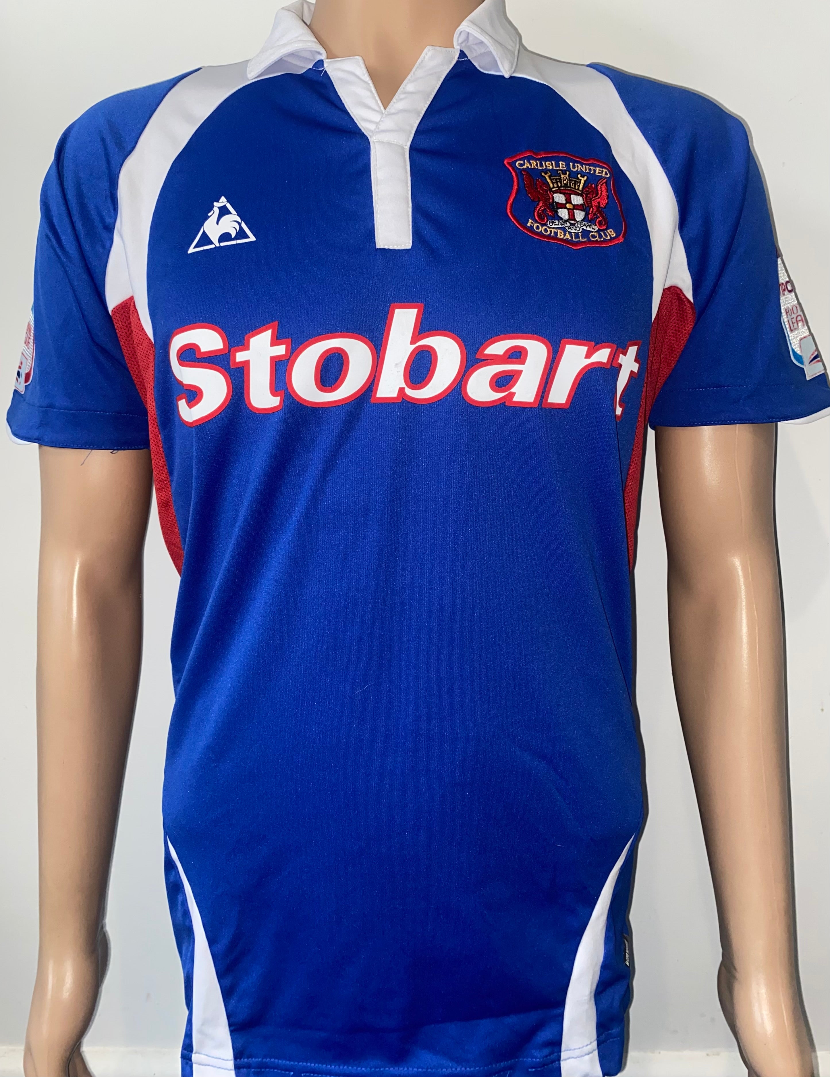 2010/11 MATCH WORN CARLISLE UNITED HOME SHIRT (BERRETT #21)