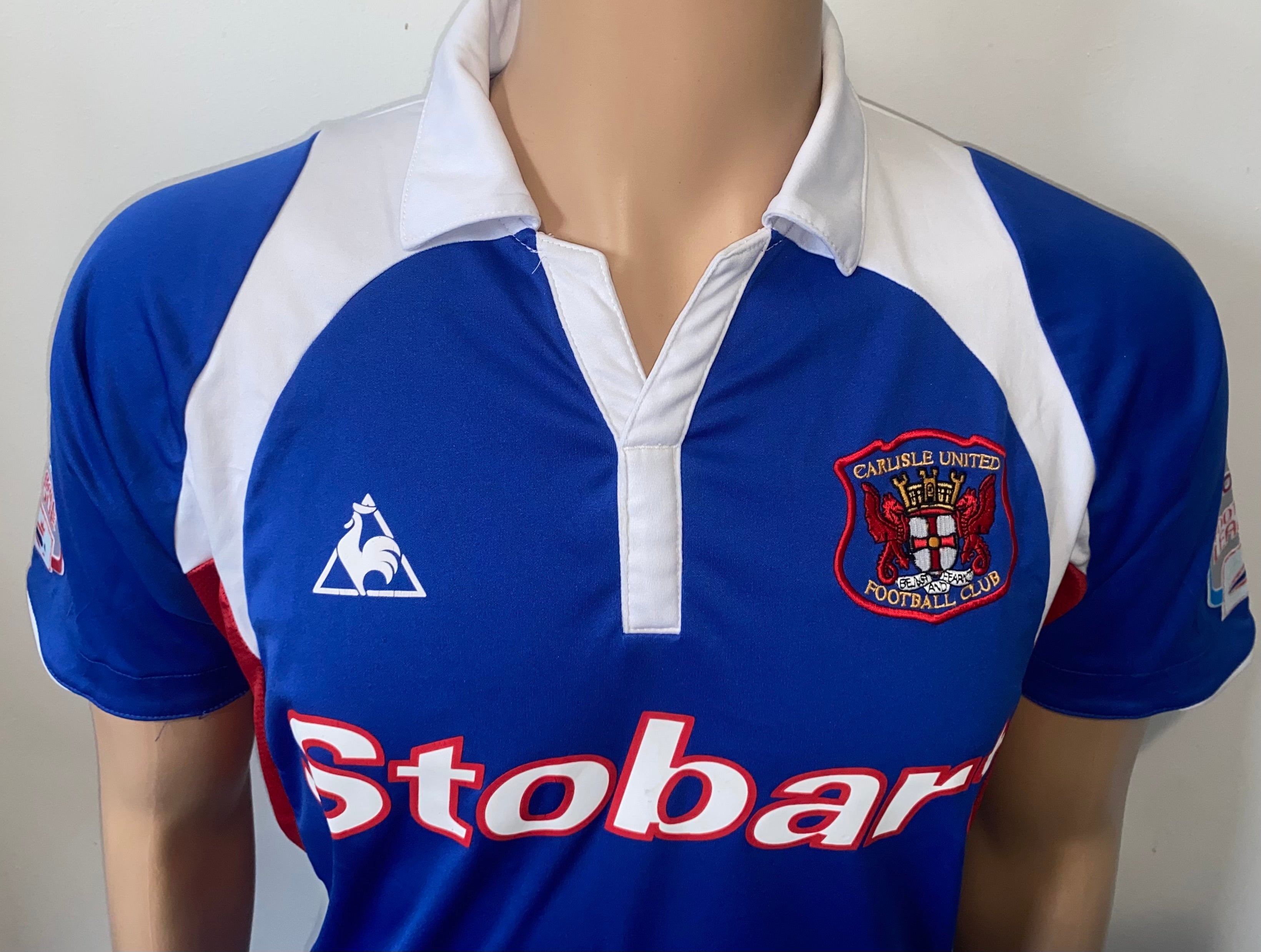 2010/11 MATCH WORN CARLISLE UNITED HOME SHIRT (BERRETT #21)