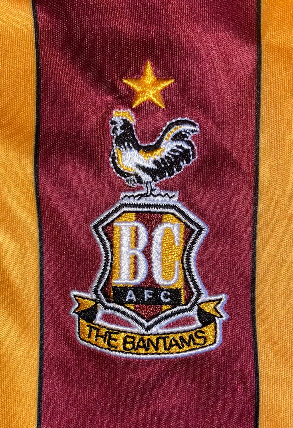 2019/20 BRADFORD CITY MATCH WORN HOME SHIRT (AKPAN #21 v SHREWSBURY TOWN FA CUP 1)