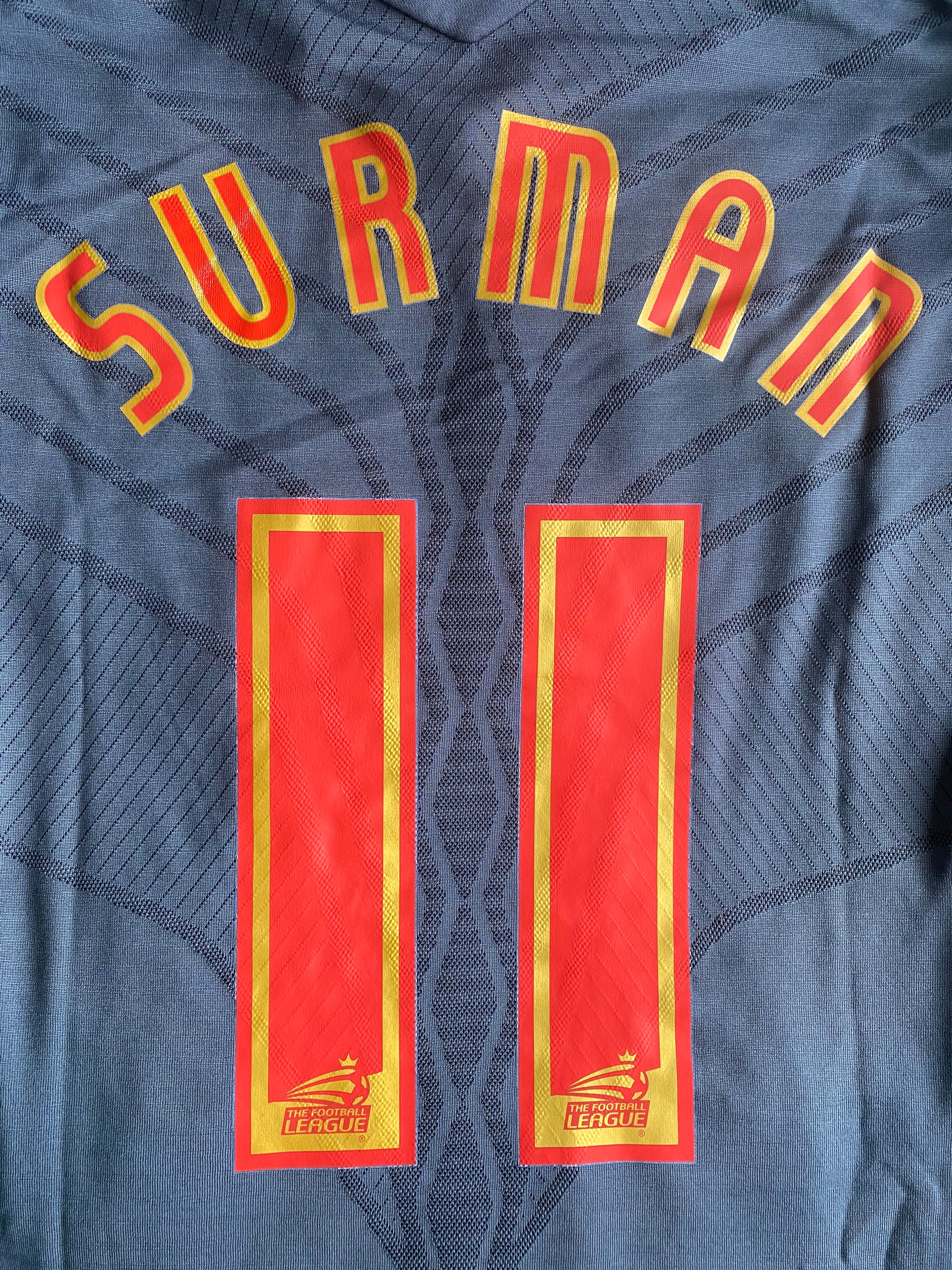2009 MATCH WORN SOUTHAMPTON AWAY SHIRT (SURMAN #11)
