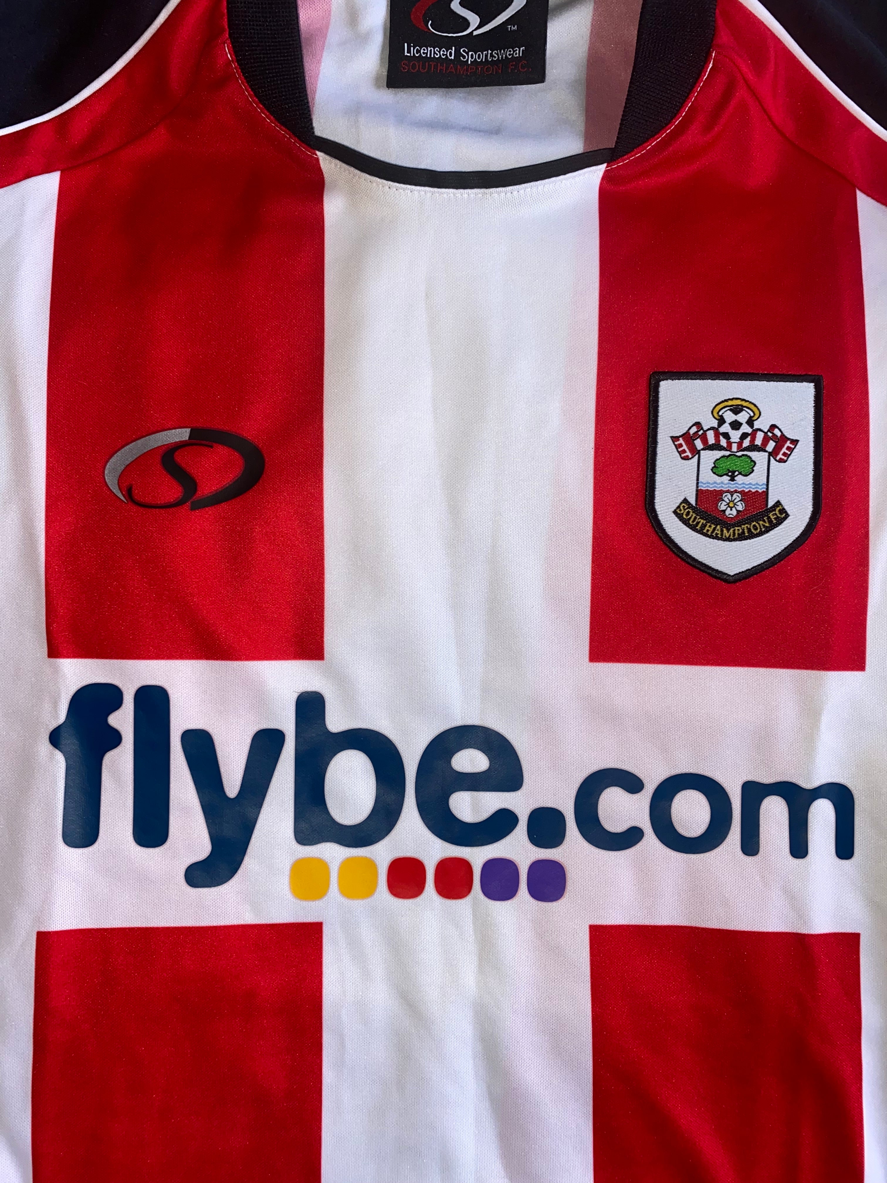 2006/07 SOUTHAMPTON MATCH WORN HOME SHIRT (IFIL #34)