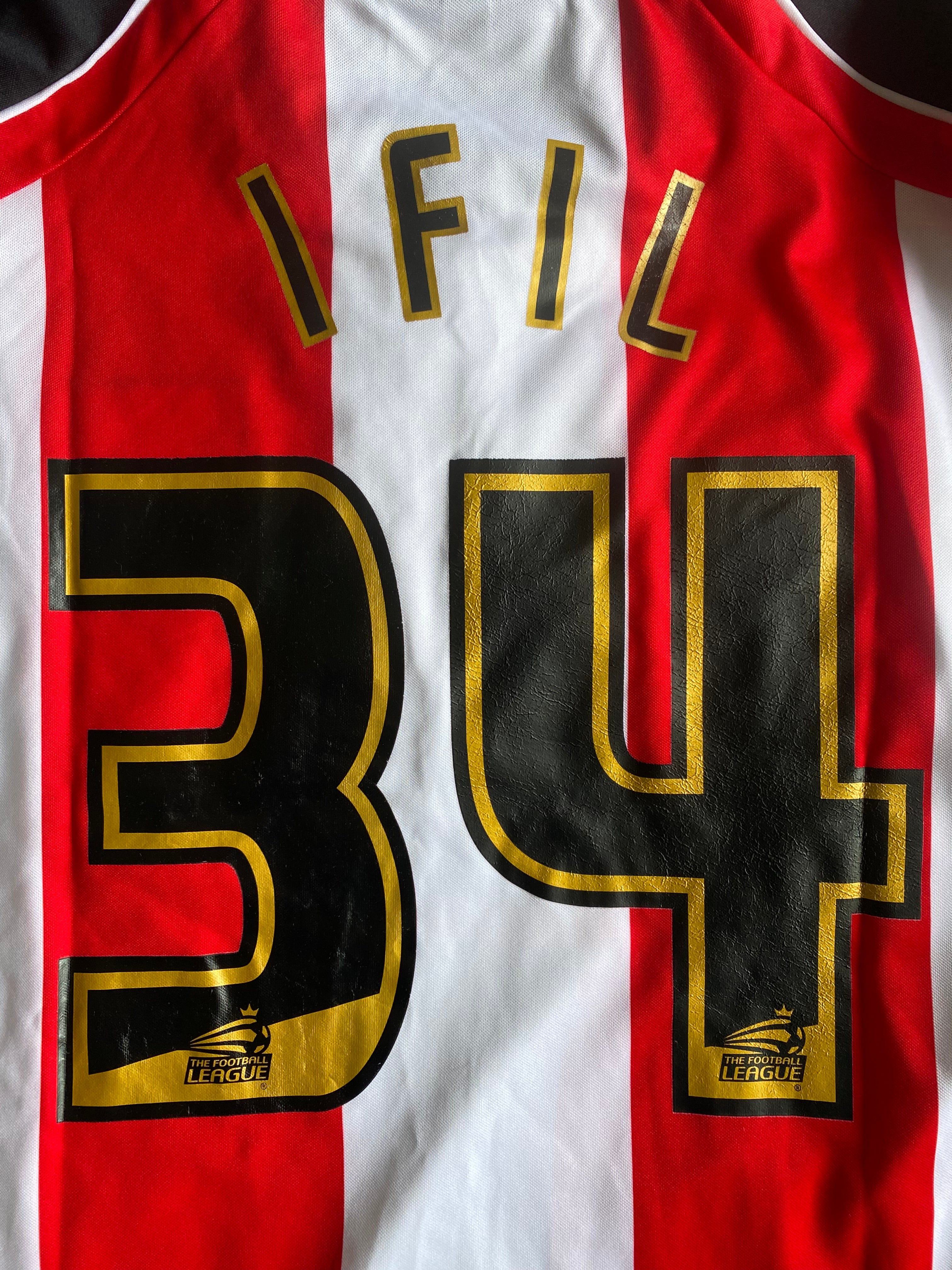 2006/07 SOUTHAMPTON MATCH WORN HOME SHIRT (IFIL #34)