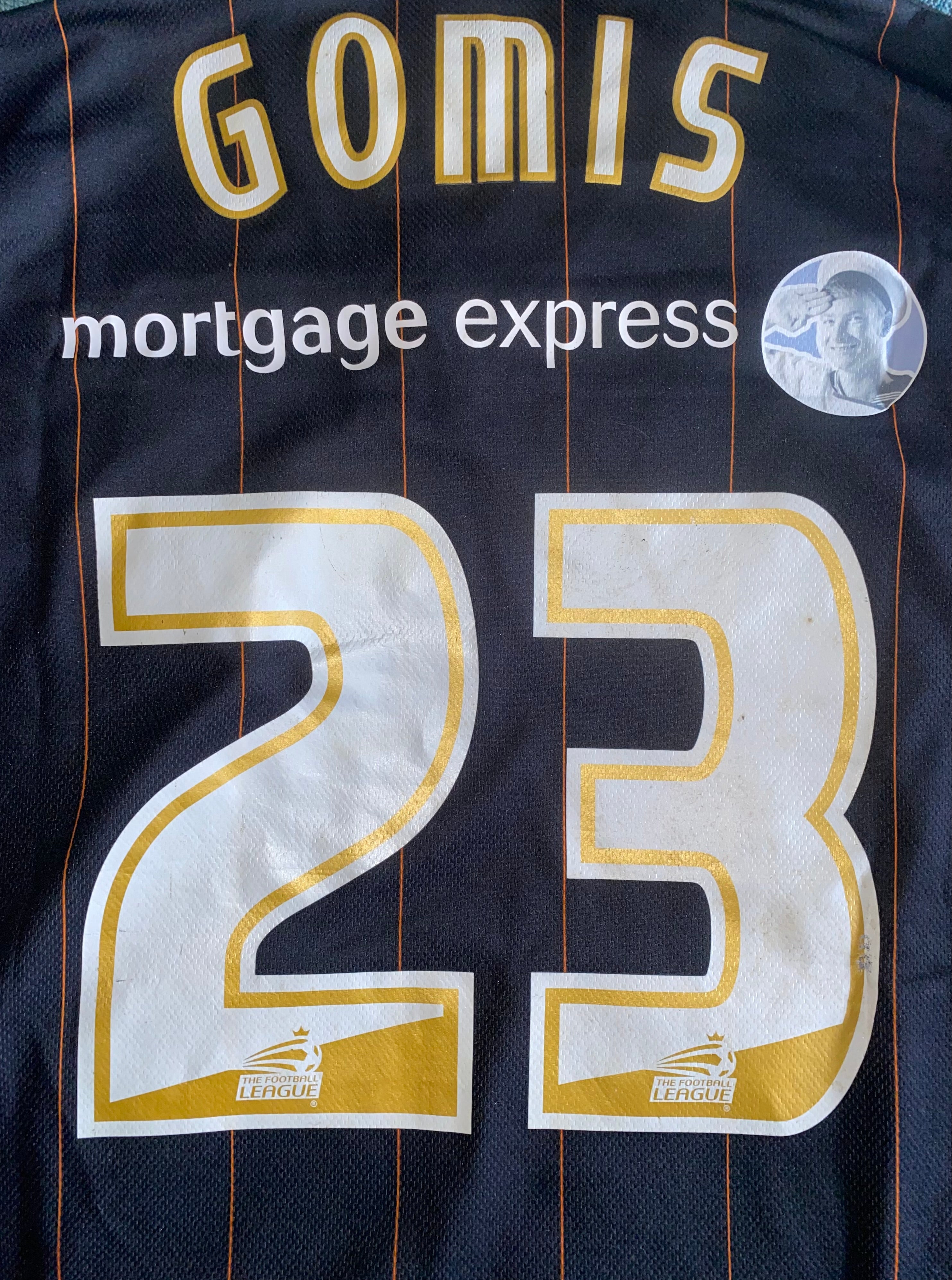 2005/06 ;BARNET MATCH WORN AWAY SHIRT (GOMIS #23)