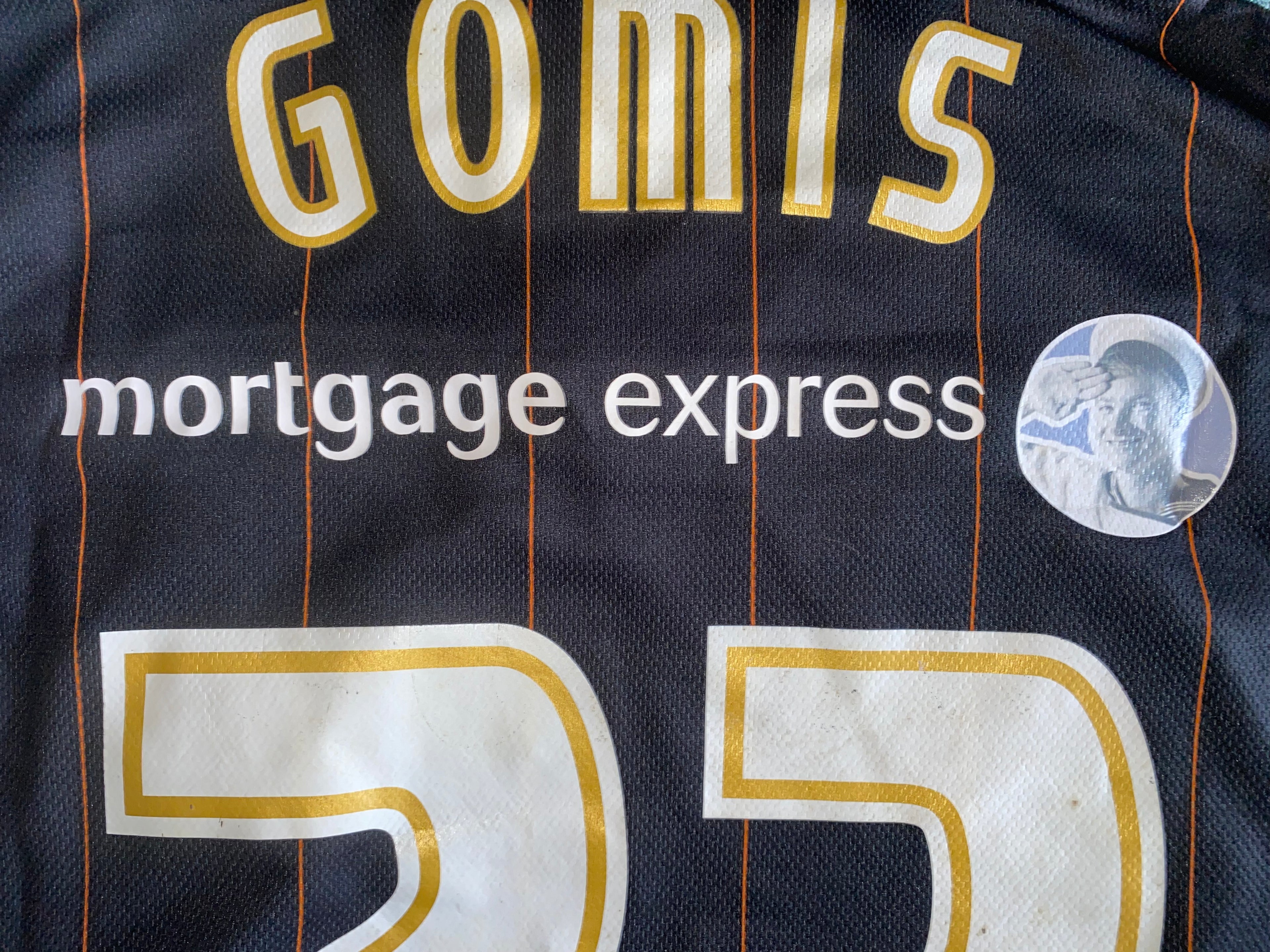 2005/06 ;BARNET MATCH WORN AWAY SHIRT (GOMIS #23)