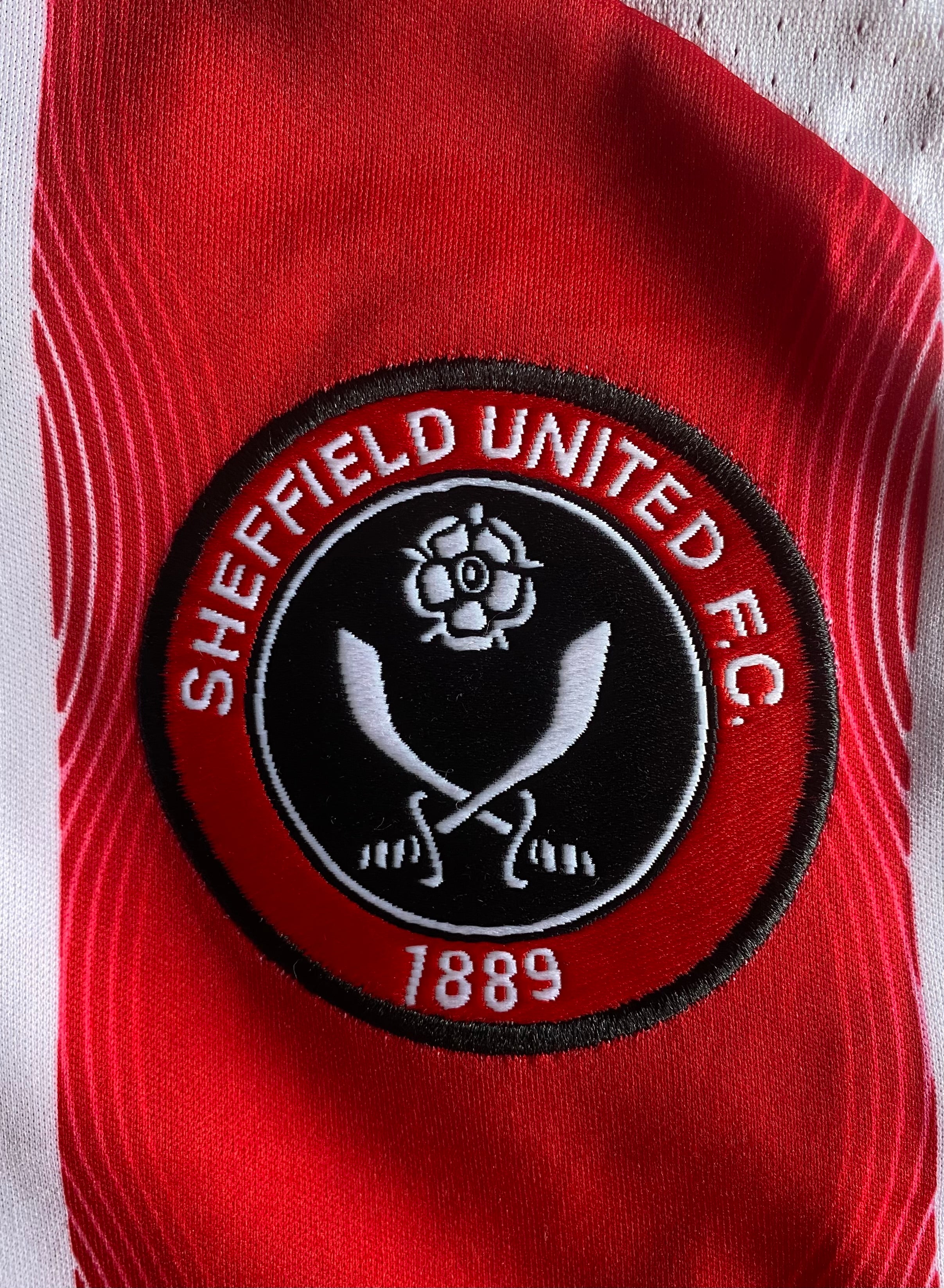 2008/09 SHEFFIELD UNITED MATCH WORN SHIRT (SPRING #25)
