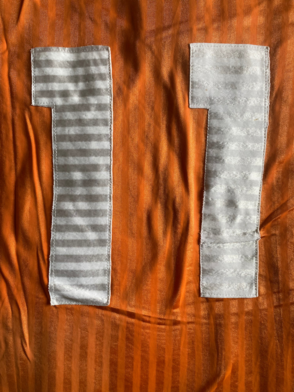 1990/91 BLACKPOOL MATCH WORN HOME SHIRT #11