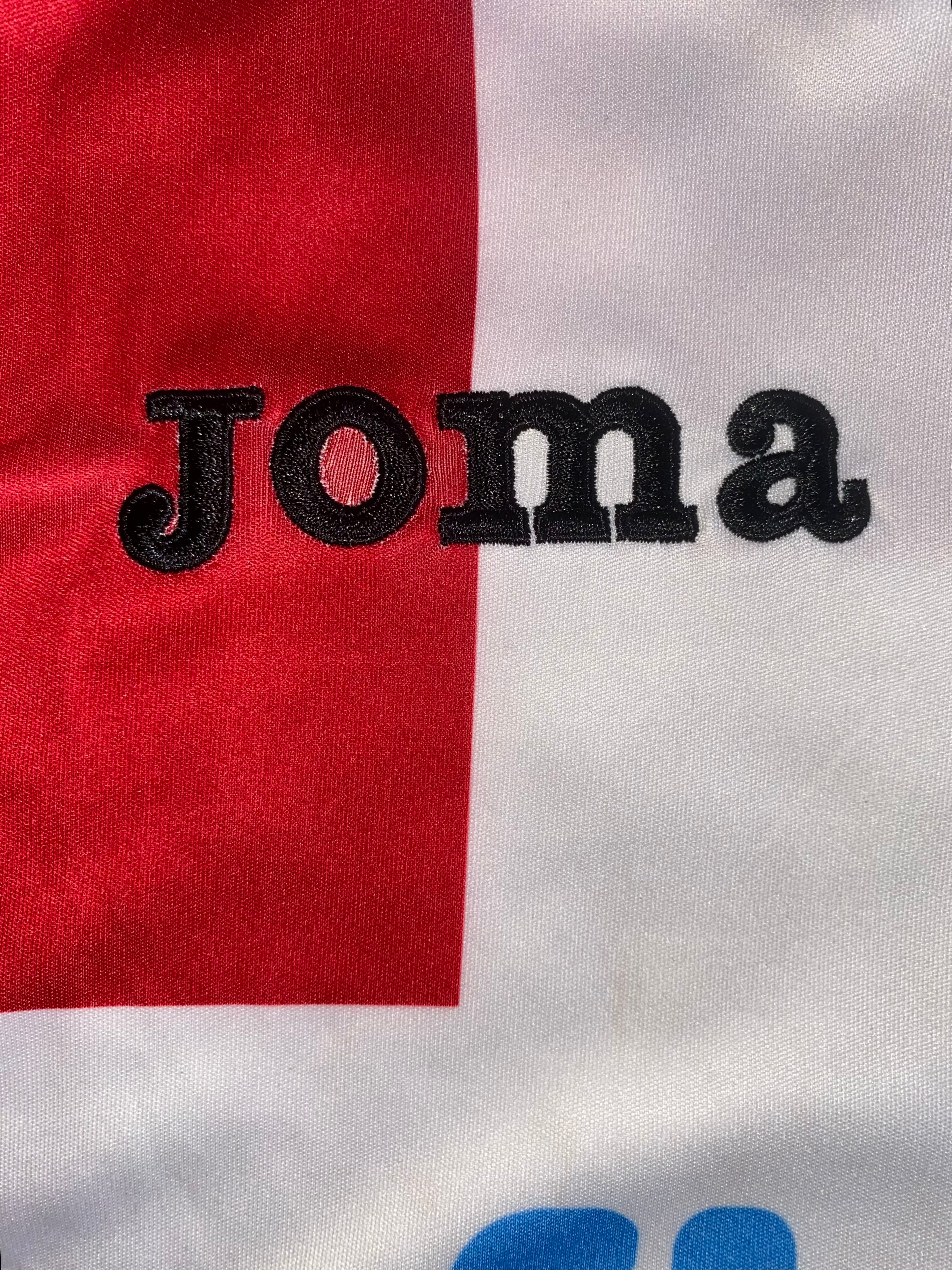 2013/14 EXETER CITY MATCH WORN HOME SHIRT (WOODMAN #3)