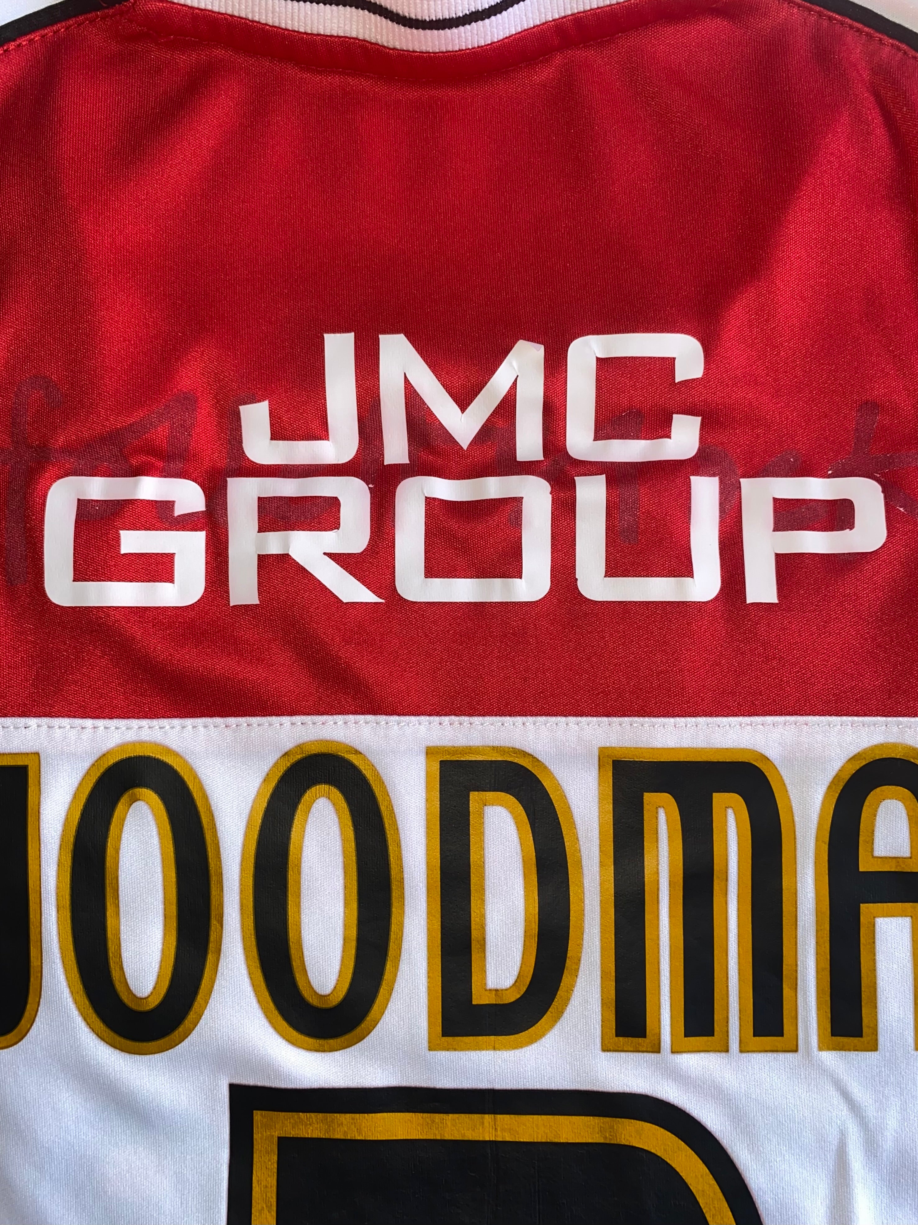 2013/14 EXETER CITY MATCH WORN HOME SHIRT (WOODMAN #3)